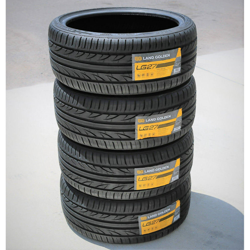 Landgolden LG27 245/30ZR20 245/30R20 97W XL A/S High Performance Tire Fits: 2015 Lamborghini Huracan LP610-4, 2018 Lamborghini Huracan LP610-4 Spyder