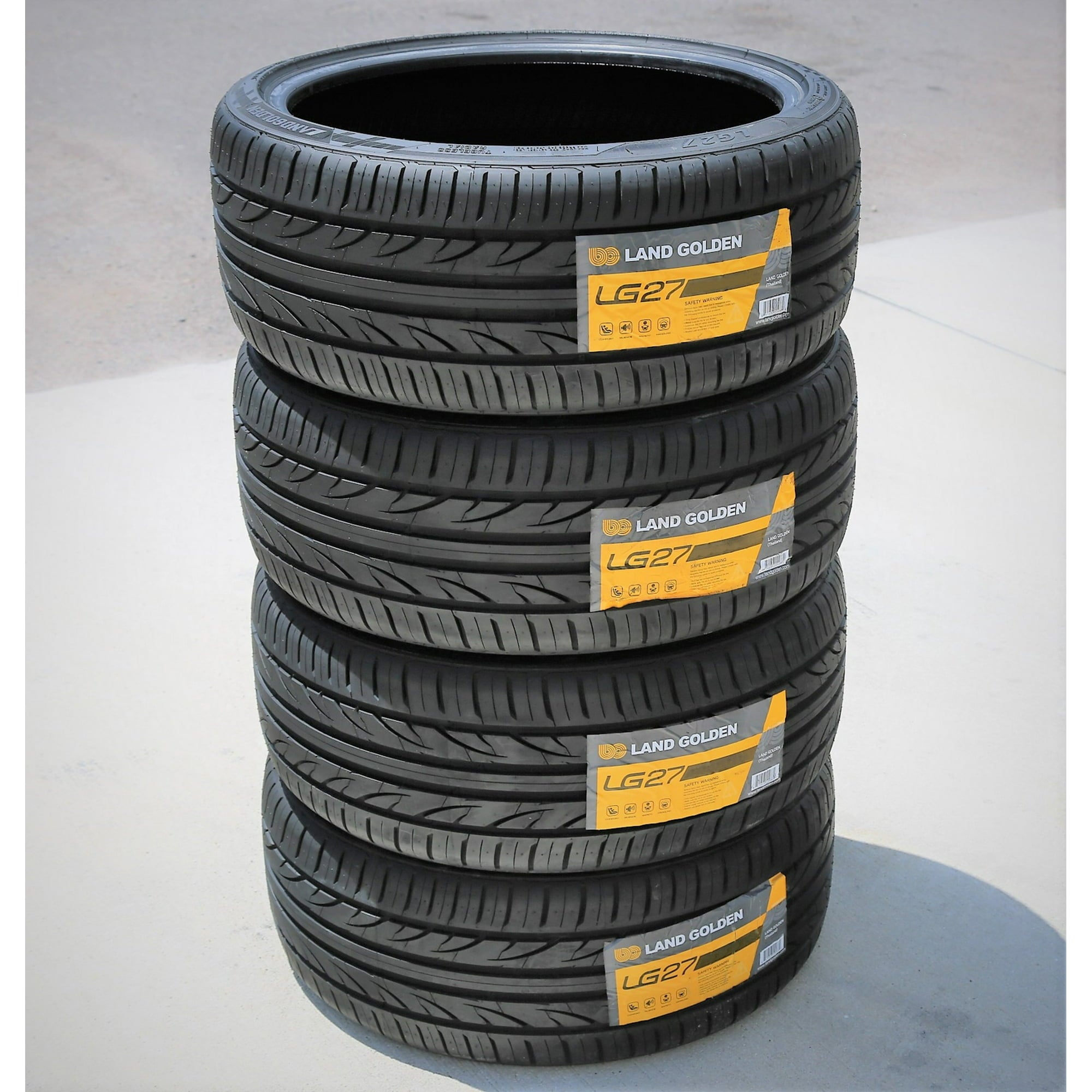Landgolden LG27 245/30ZR20 245/30R20 97W XL A/S High Performance Tire Fits: 2015 Lamborghini Huracan LP610-4, 2018 Lamborghini Huracan LP610-4 Spyder