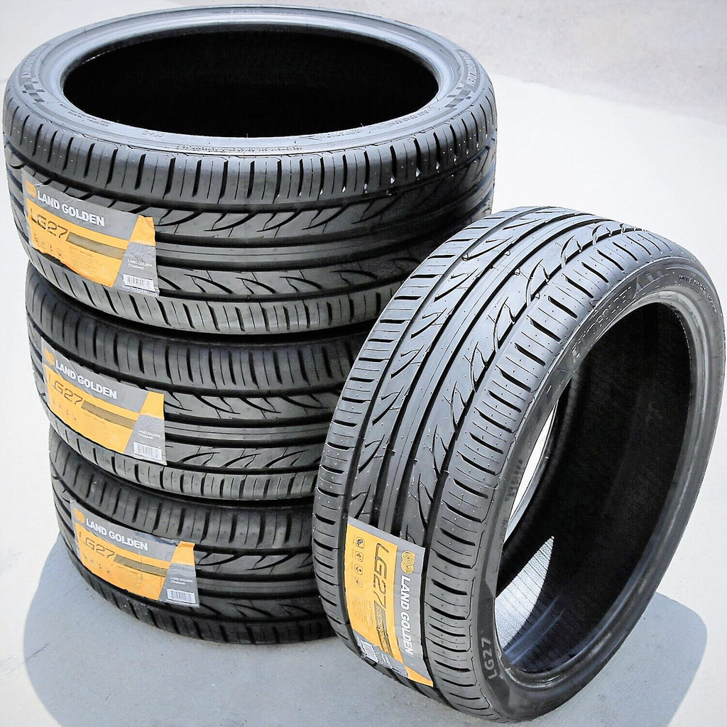 Landgolden LG27 245/30ZR20 245/30R20 97W XL A/S High Performance Tire Fits: 2015 Lamborghini Huracan LP610-4, 2018 Lamborghini Huracan LP610-4 Spyder