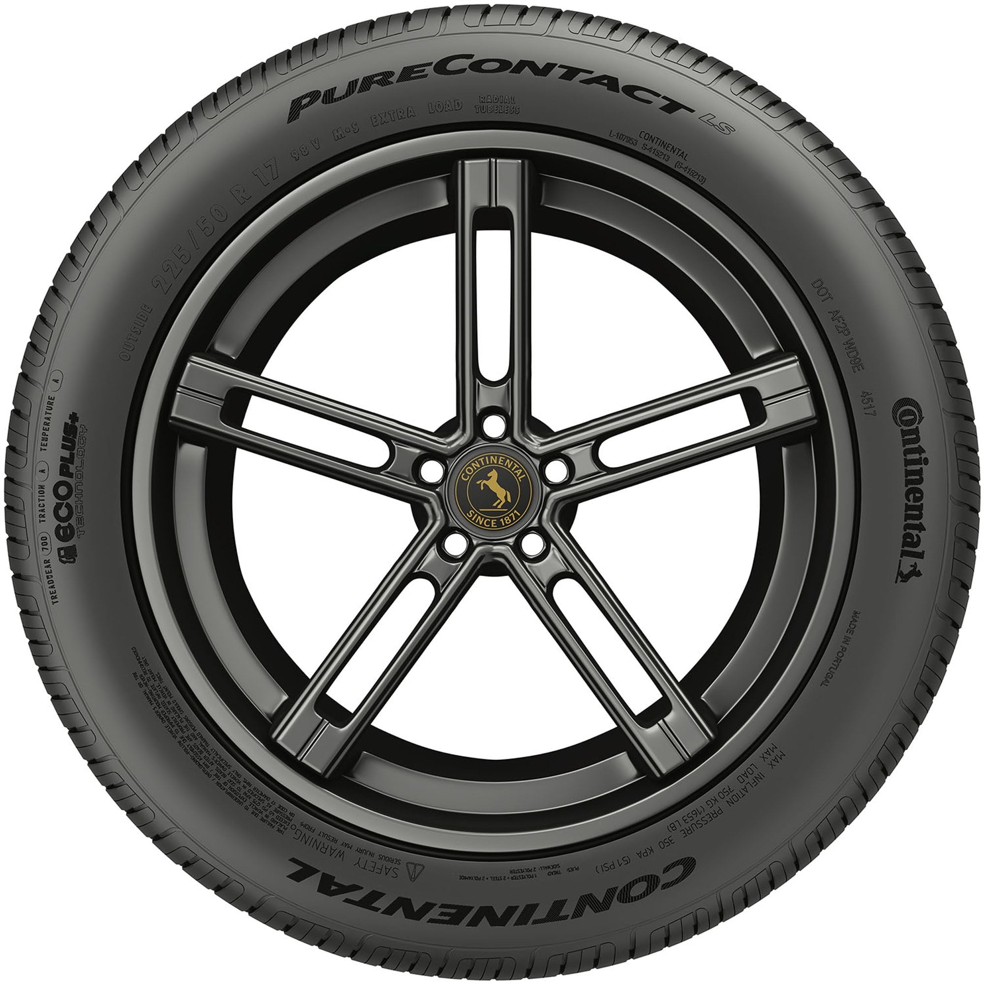 Continental PureContact LS 225/50R17 98 V All-Seaon Passenger Tire