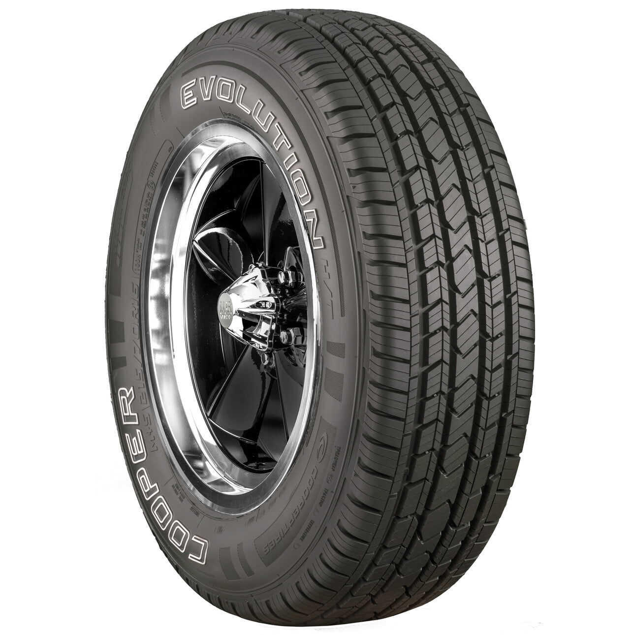 Cooper Evolution H/T All-Season 265/70R17 115T Tire Fits: 2014-18 Chevrolet Silverado 1500 WT, 2010-21 GMC Sierra 1500 SLE