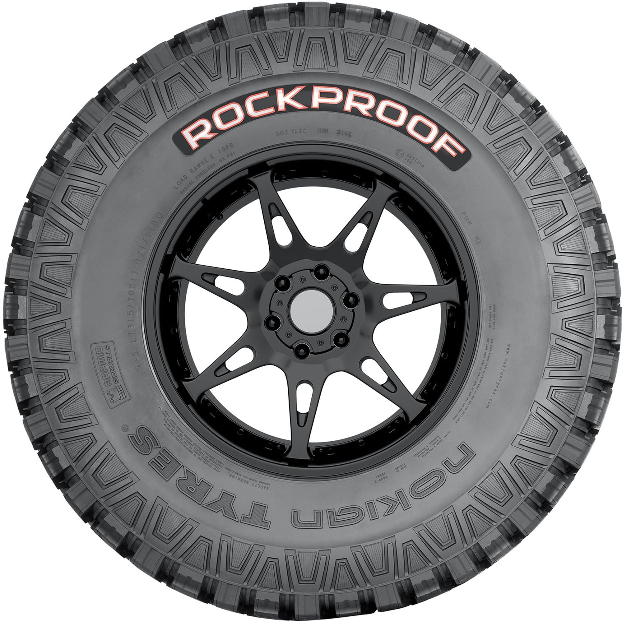 Nokian Rockproof Mud Terrain LT285/75R16 126/123Q E Light Truck Tire