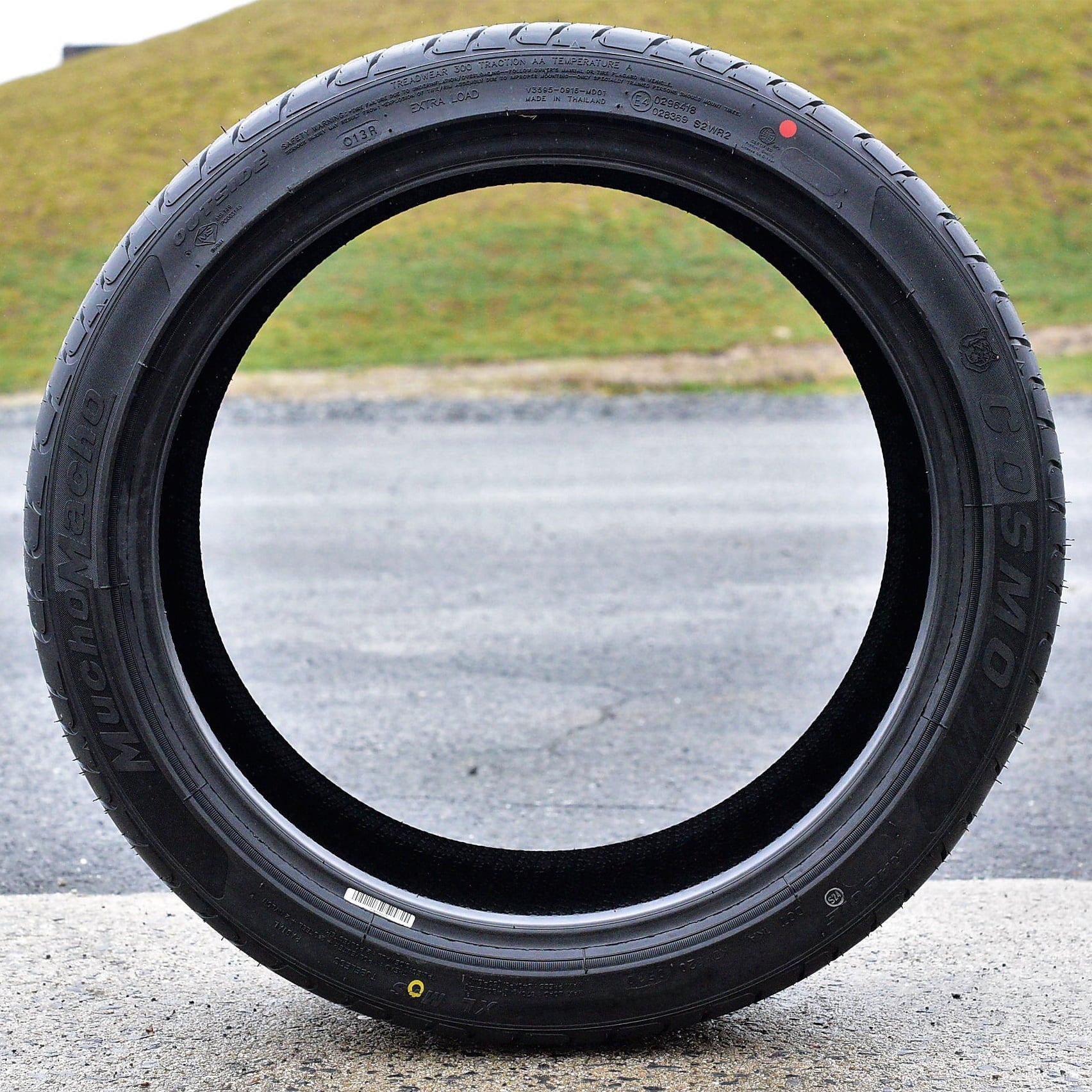 Cosmo MuchoMacho 245/45R18 ZR 100Y XL A/S Performance Tire Fits: 2016-23 Chevrolet Malibu LT, 2009-14 Acura TL SH-AWD