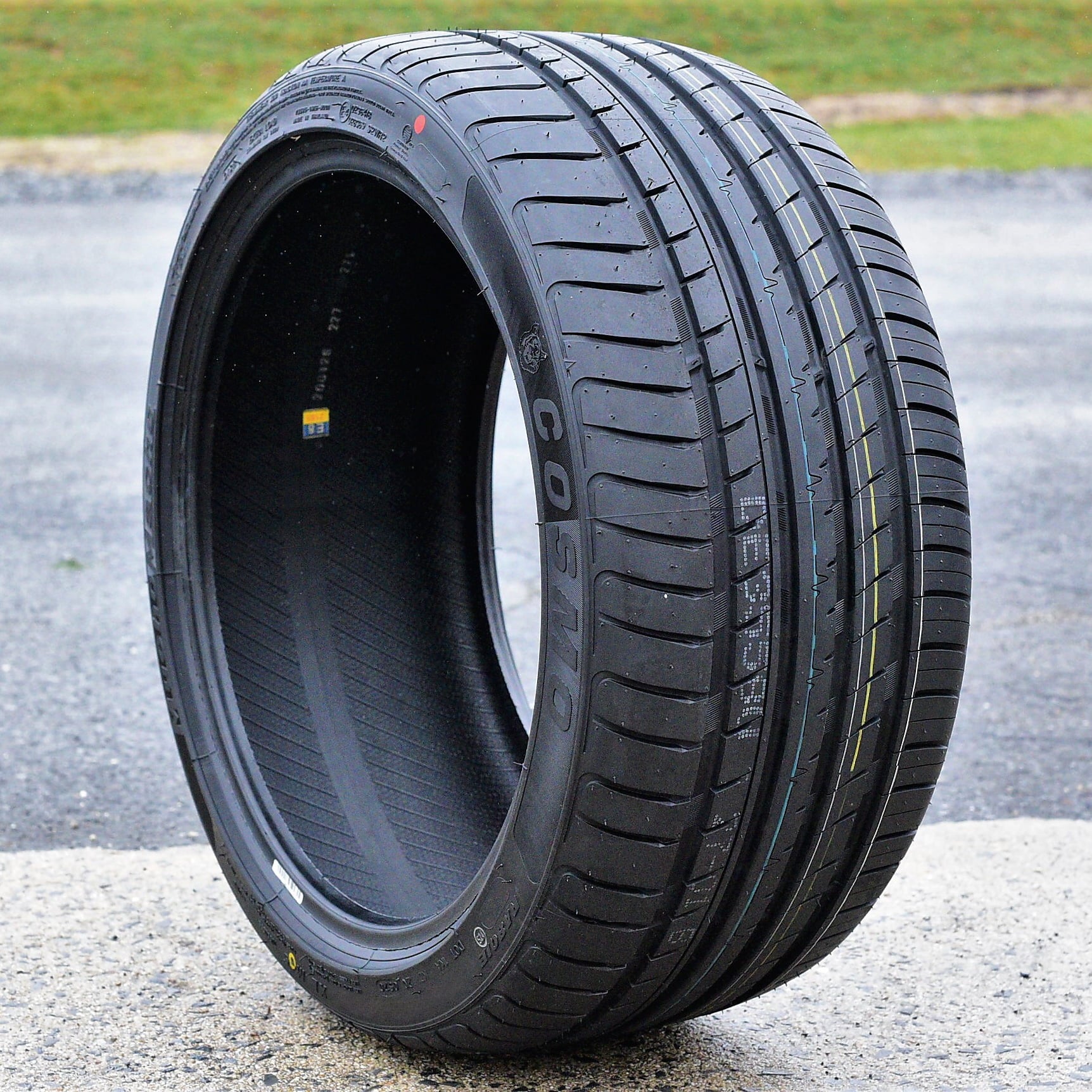 Cosmo MuchoMacho 245/45R18 ZR 100Y XL A/S Performance Tire Fits: 2016-23 Chevrolet Malibu LT, 2009-14 Acura TL SH-AWD