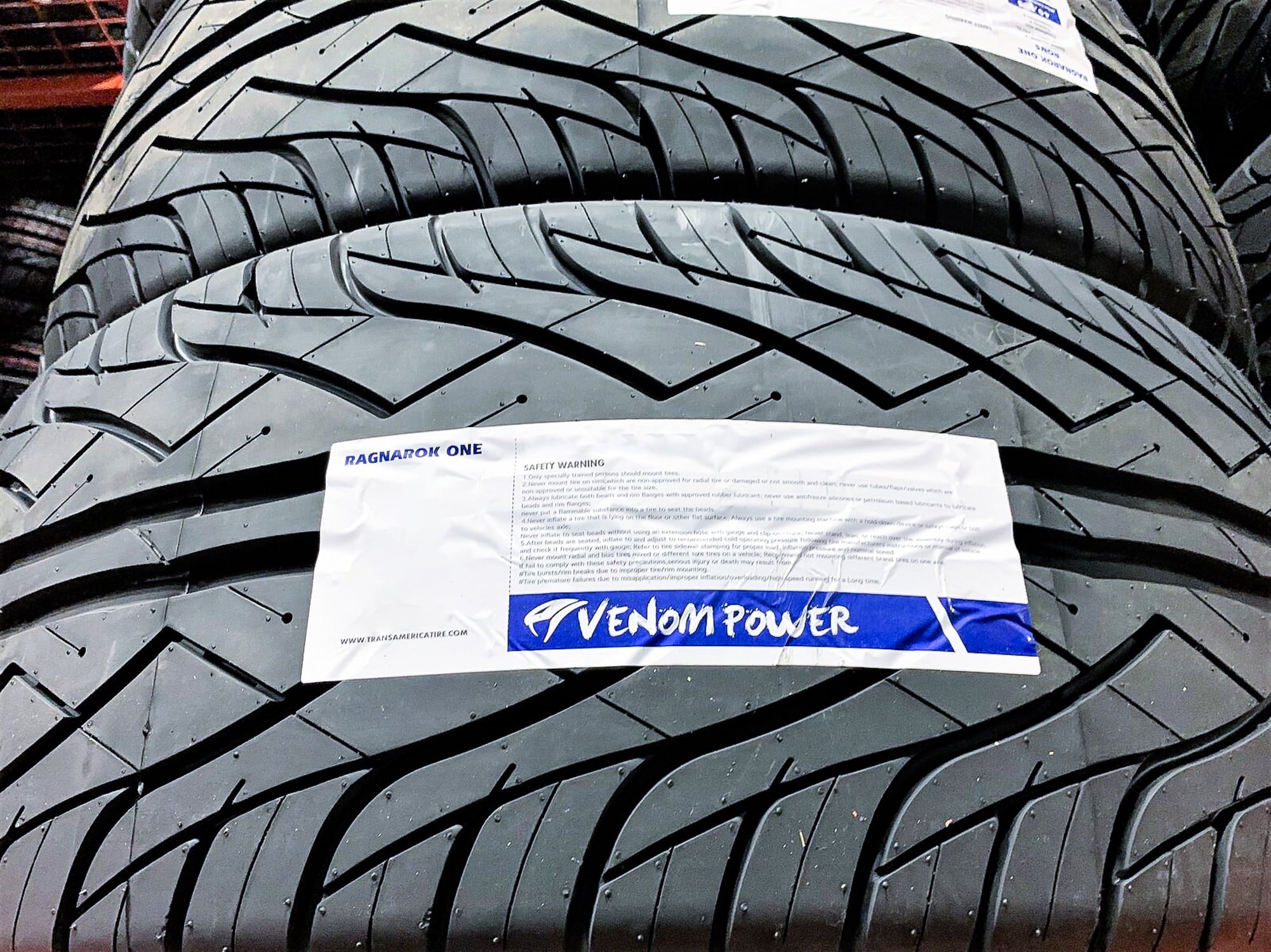 Venom Power Ragnarok One 275/25ZR30 275/25R30 108W XL High Performance a/s All Season Tire