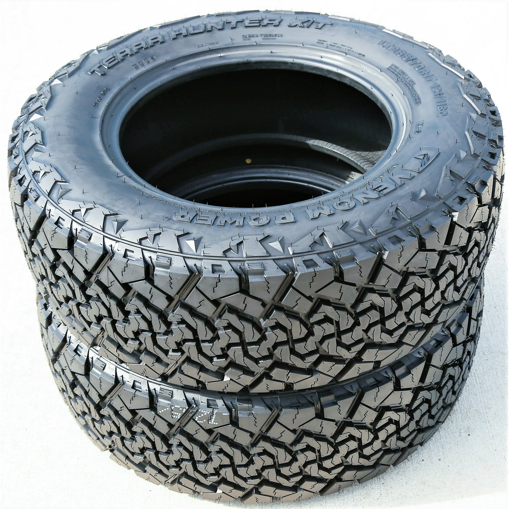 Venom Power Terra Hunter X/T 265/70R17 121/118Q E 10 Ply Extreme Terrain Light Truck Tire