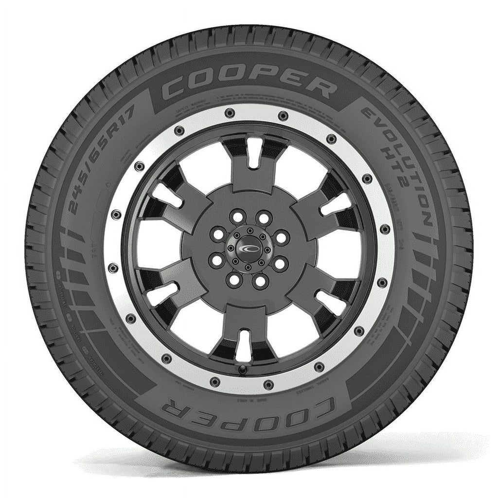 Cooper Evolution HT2 245/65R17 107T Passenger/Truck/SUV Tire Fits: 2004 Jeep Grand Cherokee Overland, 2019 Jeep Cherokee Trailhawk Elite