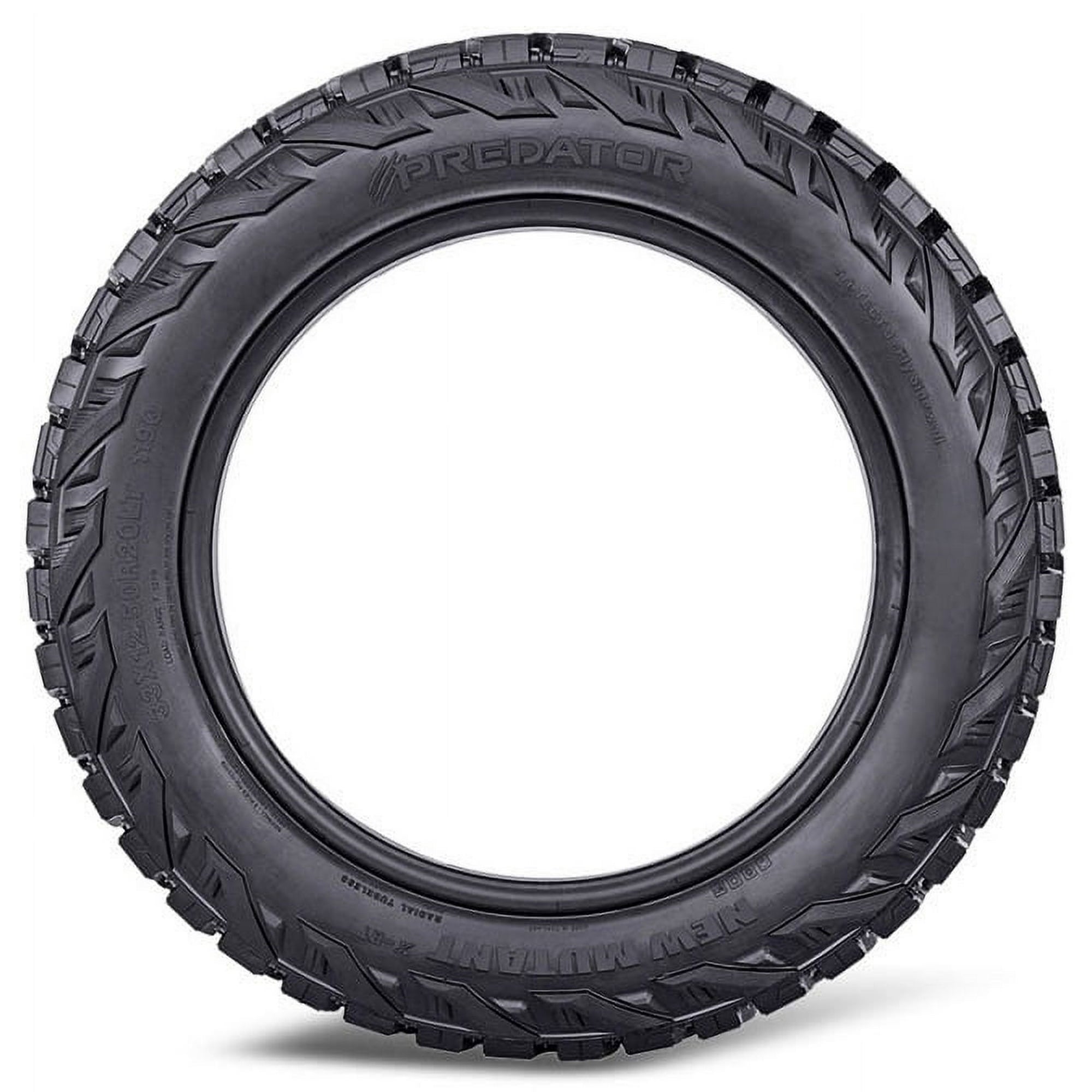 Predator New Mutant X-RT All Terrain LT35X12.50R22 121Q F Light Truck Tire