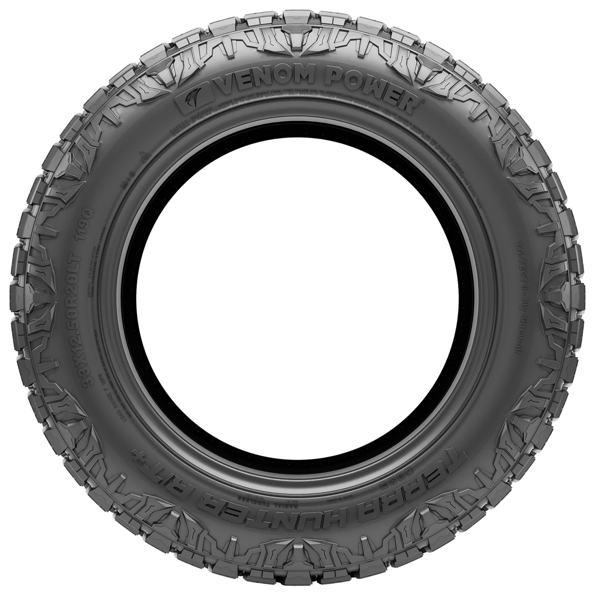 Venom Power Terra Hunter R/T Plus Rugged Terrain LT33X12.50R26 105Q F Light Truck Tire