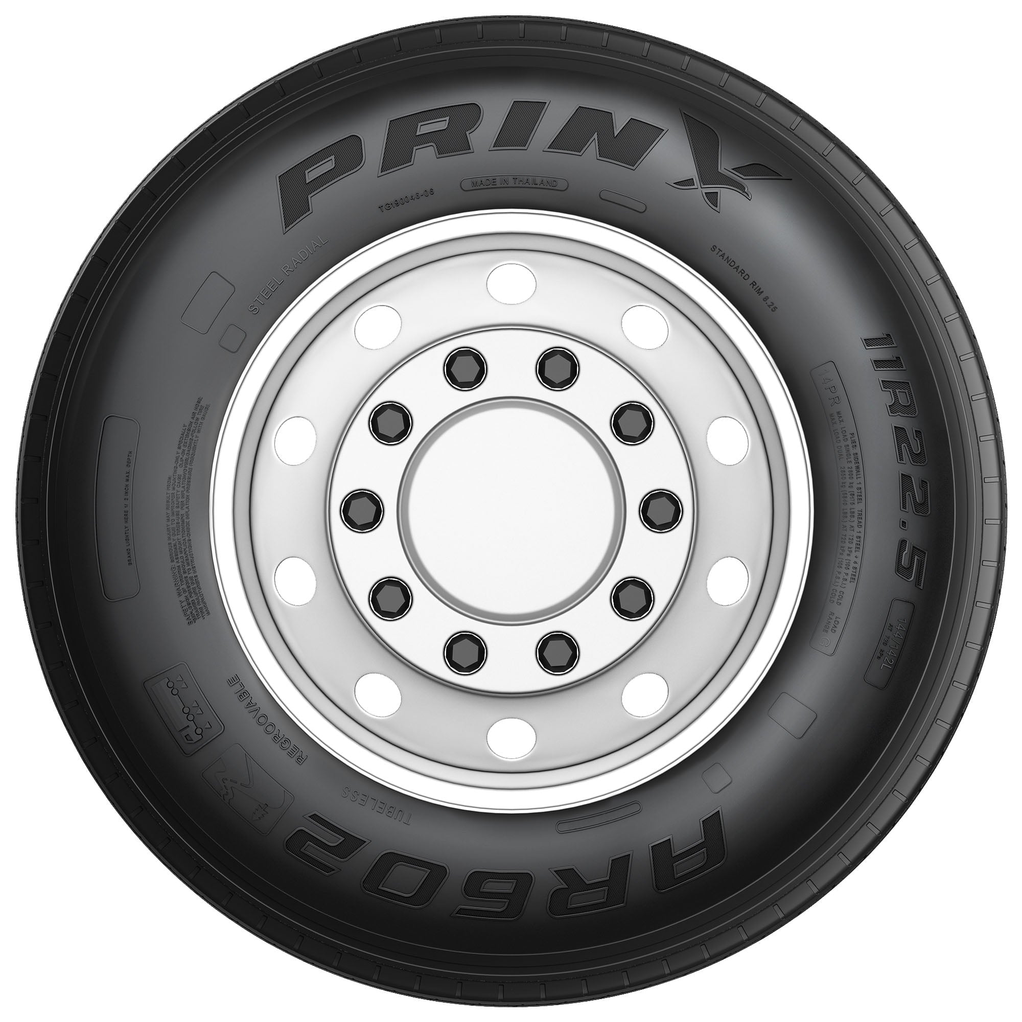 Prinx AR602 275/70R22.5 148/145L J Commercial Tire