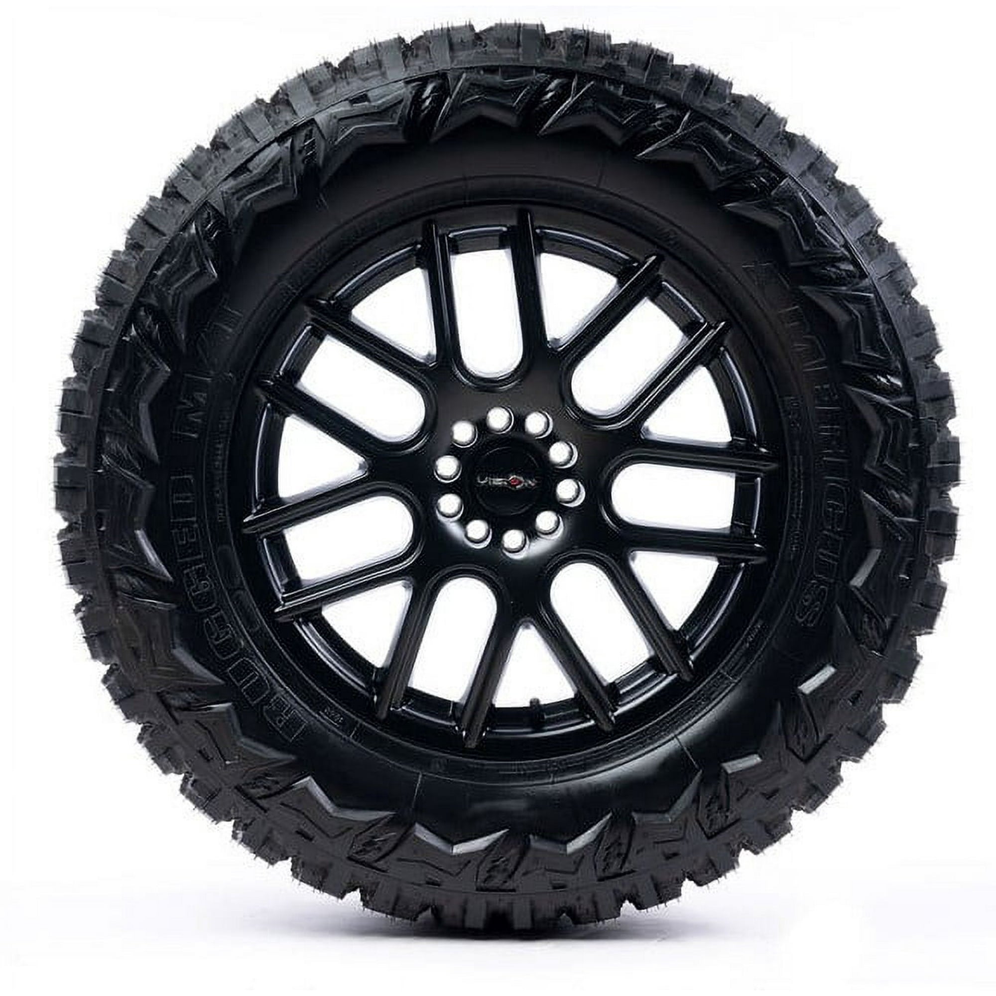 2 New Americus Rugged M/T Mud-Terrain Tires - 33X12.50R18 122 Q LRF 12PLY