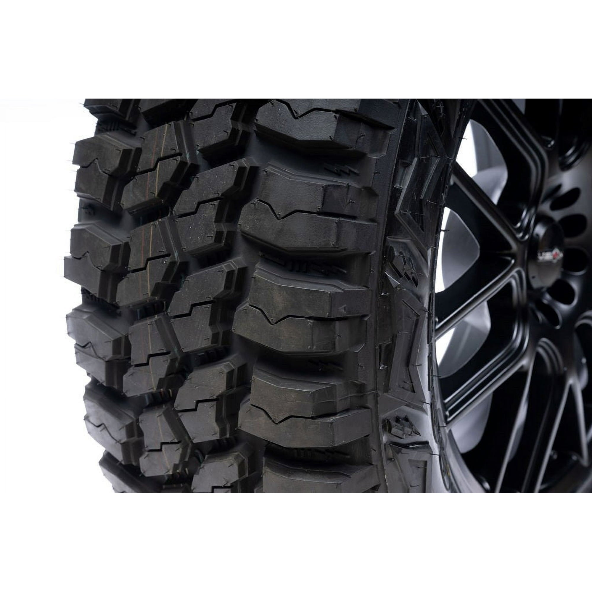 2 New Americus Rugged M/T Mud-Terrain Tires - 33X12.50R18 122 Q LRF 12PLY