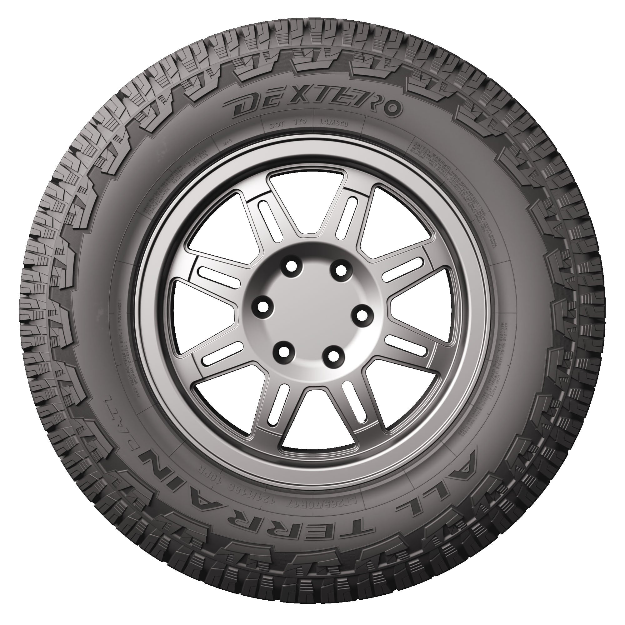 Dextero DAT1 All Terrain 245/75R16 109T All Season Tires, Fits 2007-08 Toyota Tundra Limited, SUV
