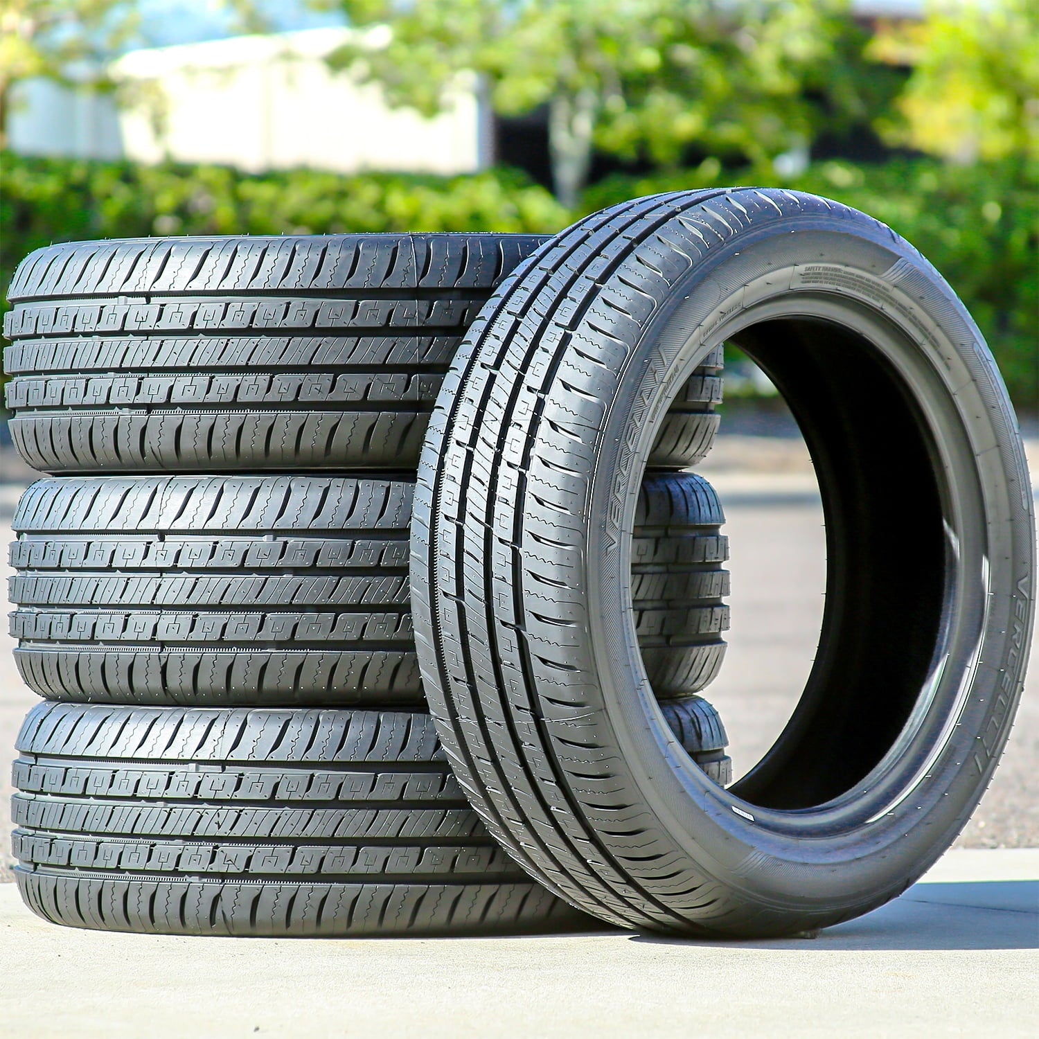 Set of 4 (FOUR) Vercelli Strada I 235/50R18 97W A/S Performance Tires Fits: 2013-19 Ford Escape Titanium, 2010-13 Chevrolet Impala LTZ
