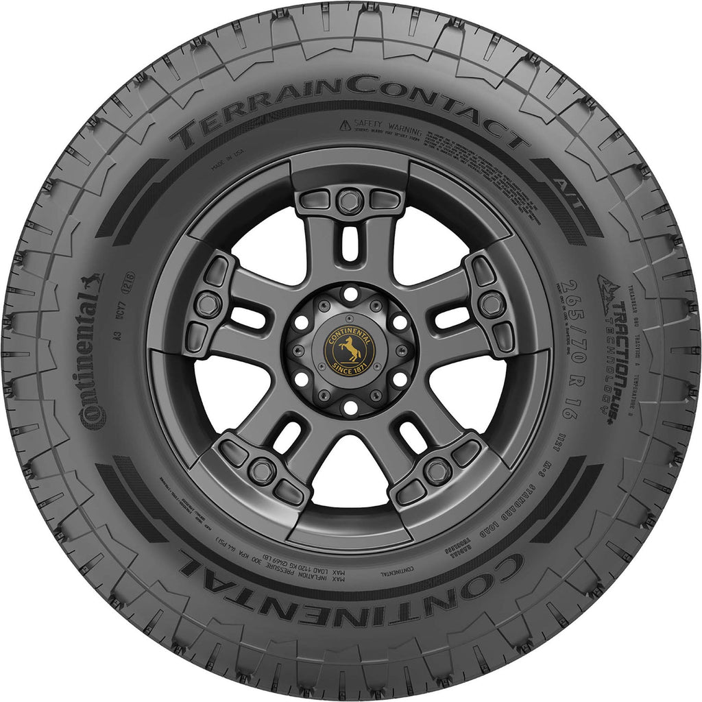 Continental TerrainContact A/T LT235/80R17/10 120/117S BSW All Terrain Tire Fits: 2011-18 Chevrolet Silverado 3500 HD LTZ, 2011-13 Ram 3500 Laramie Longhorn