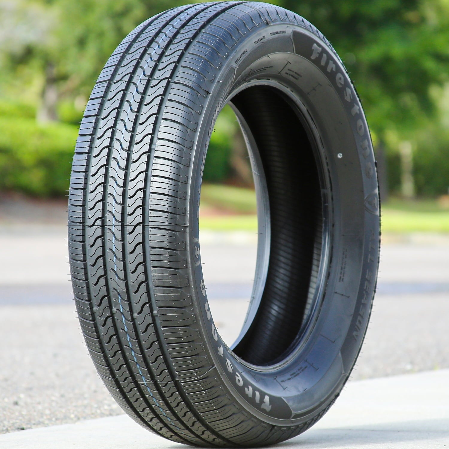 Firestone All Season 215/50R17 91H Tire Fits: 2012-18 Ford Focus Titanium, 2016-18 Honda Civic EX-T