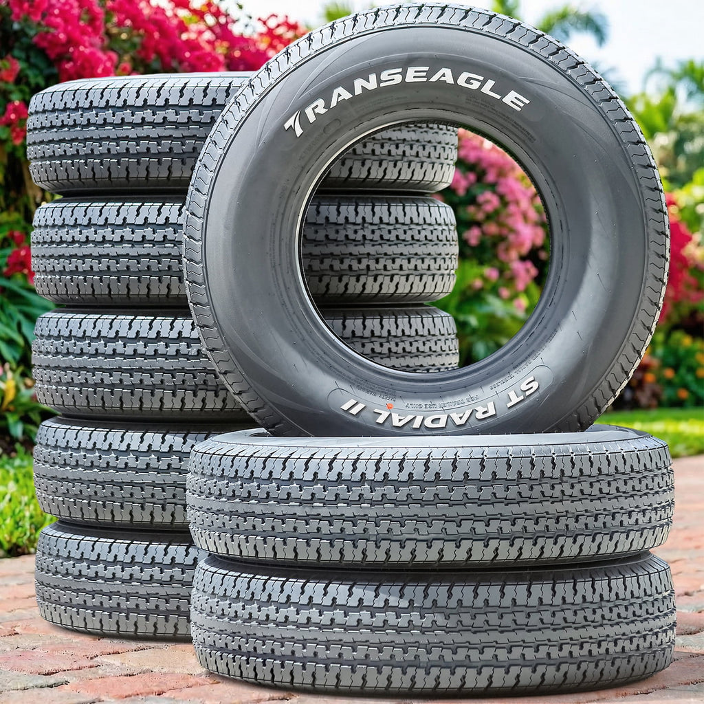 Transeagle ST Radial II Steel Belted ST205/75R15 205/75R15 107/102L D 8 Ply rwl Trailer Tire