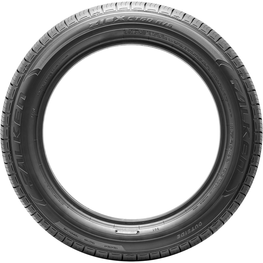 Falken Ziex CT60 A/S 245/55R19 103V BW All Season Tire Fits: 2014-18 Toyota Highlander Hybrid XLE, 2019 Toyota Highlander Hybrid Limited Platinum