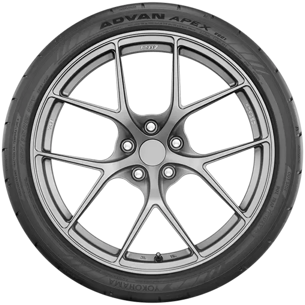 Yokohama Advan Apex V601 245/35R20 95Y Fits: 2017-19 Mercedes-Benz E300 4Matic, 2010-16 BMW 528i Base