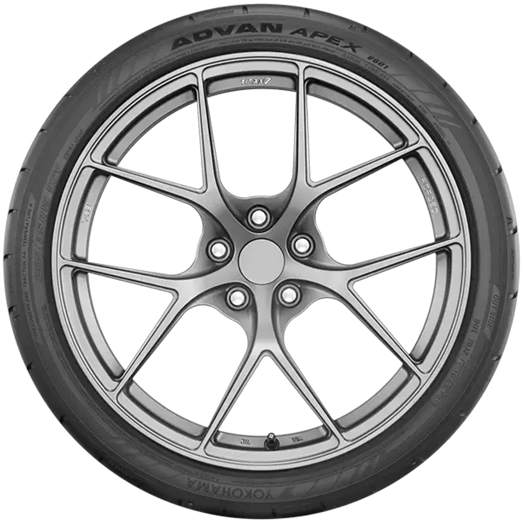 Yokohama Advan Apex V601 245/35R20 95Y Fits: 2017-19 Mercedes-Benz E300 4Matic, 2010-16 BMW 528i Base