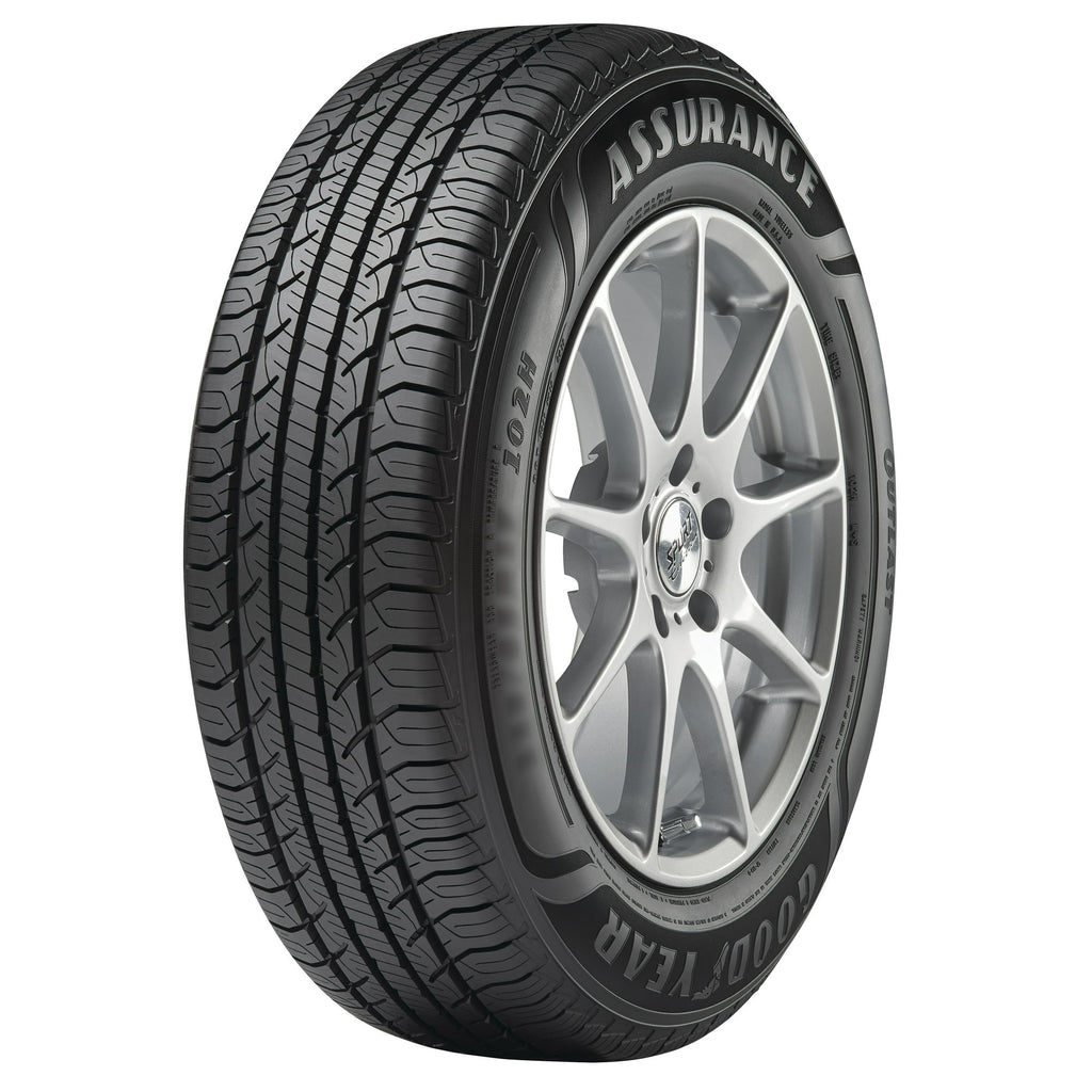 Goodyear Assurance Outlast 225/65R17 102H All-Season Tire Fits: 2018-23 Chevrolet Equinox LT, 2015-17 Subaru Outback 3.6R Touring