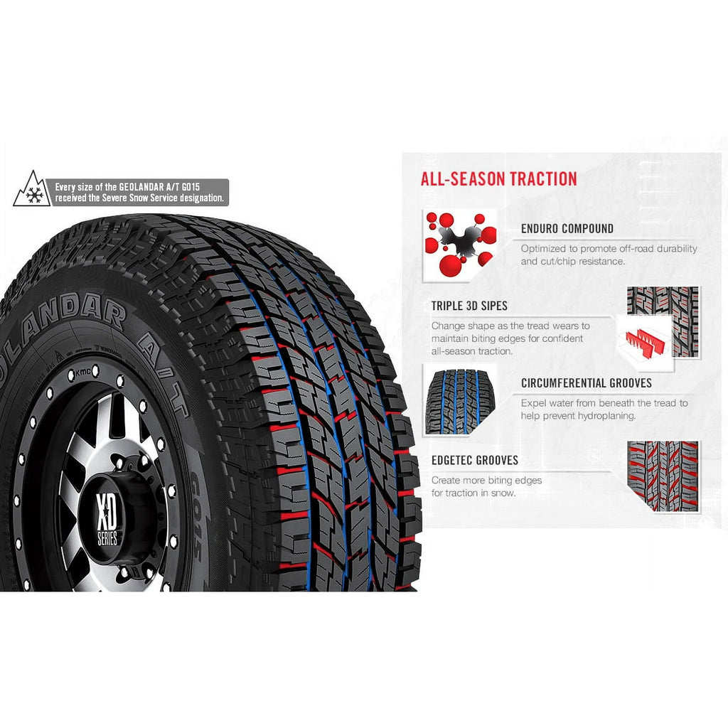 Yokohama Geolandar AT G015 LT285/75R18 129/126S