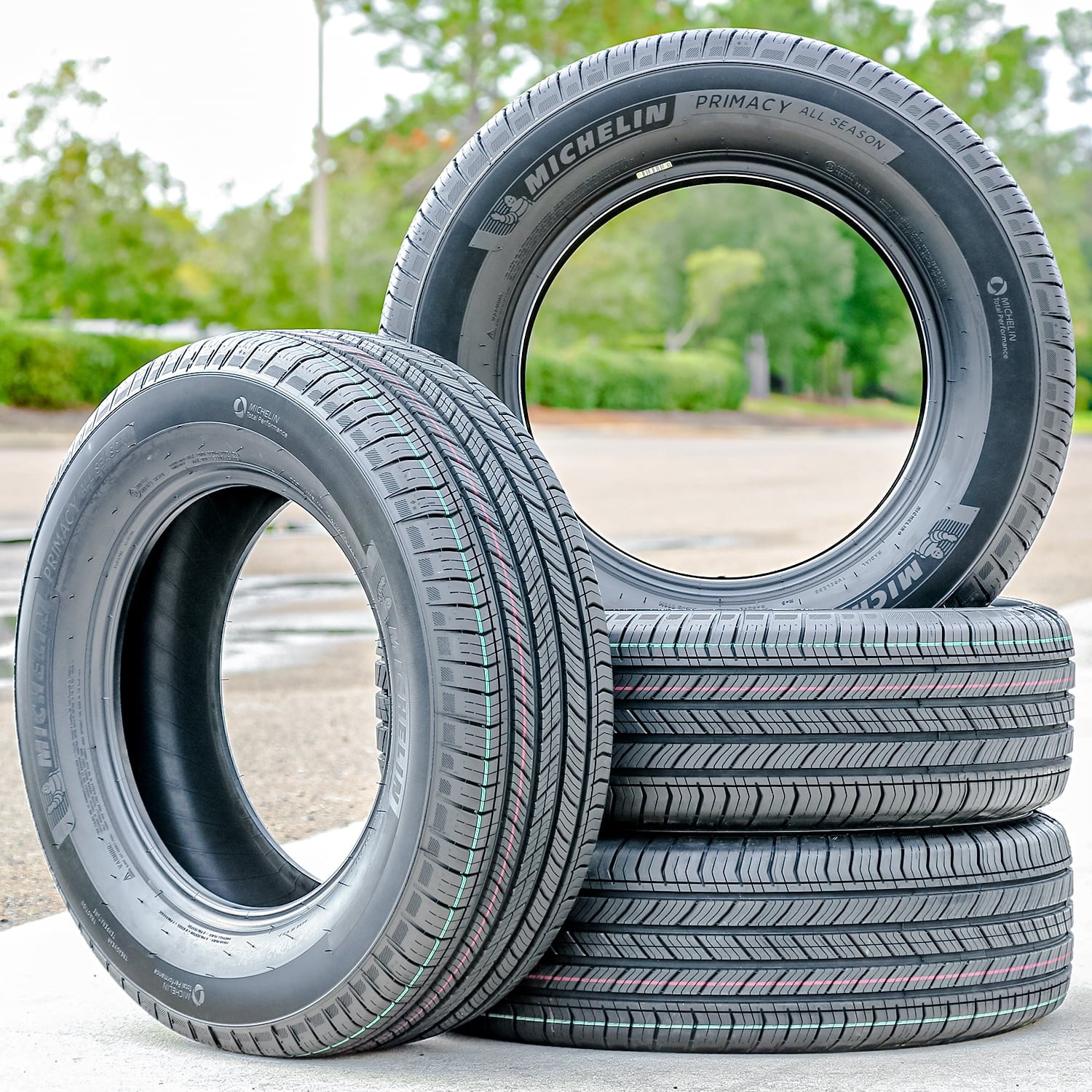 Michelin Primacy A/S All Season 225/60R18 100H Passenger Tire Fits: 2018-23 Chevrolet Equinox LT, 2017-18 Subaru Outback 3.6R Touring