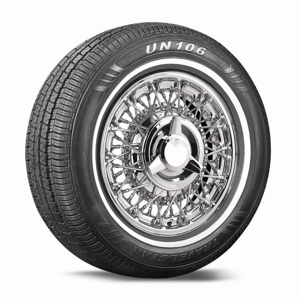 Travelstar UN106 All Season Tire 215/70R15 98T Passenger Tire 215/70/15,White Wall 18mm(Tire Only)