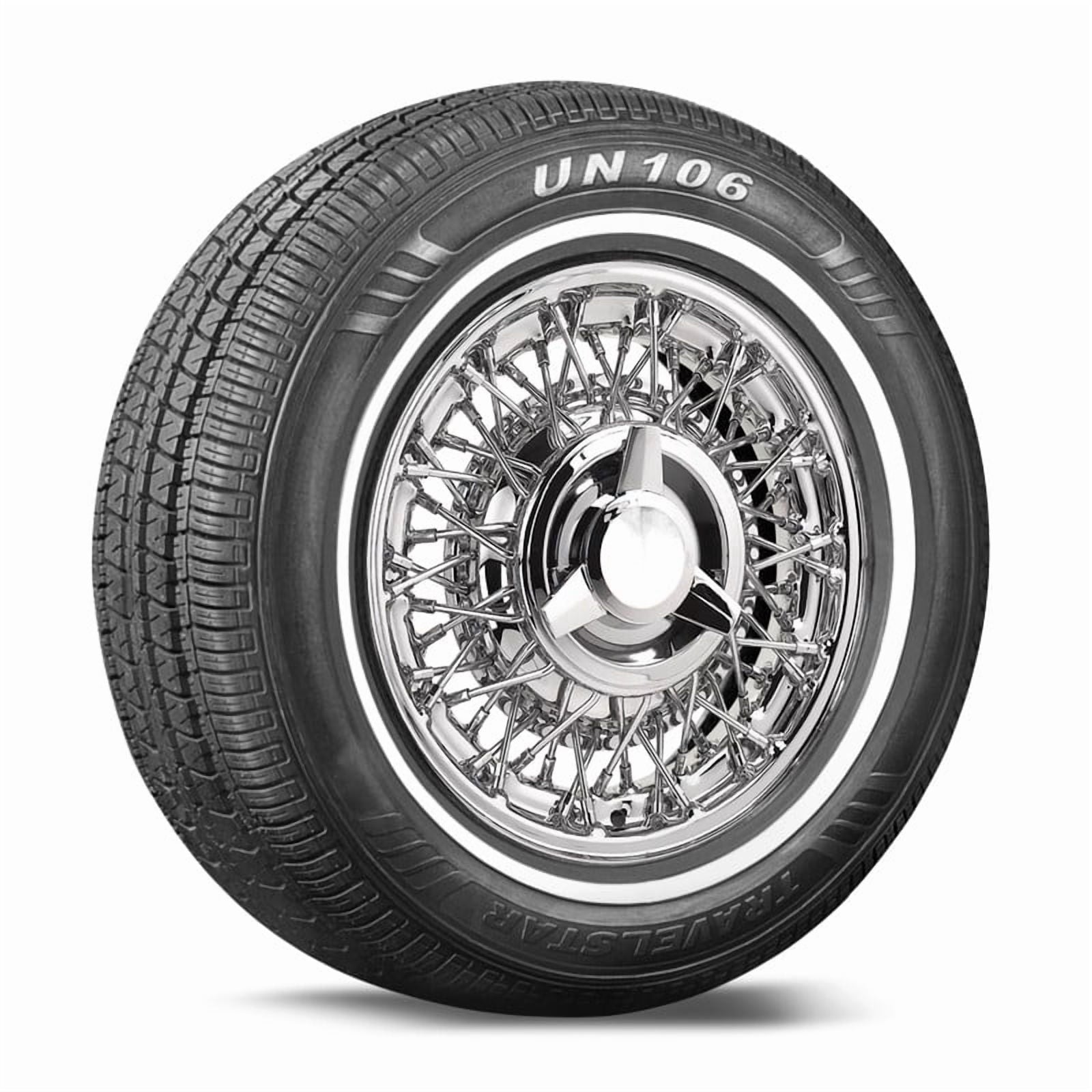 Travelstar UN106 All Season Tire 215/70R15 98T Passenger Tire 215/70/15,White Wall 18mm(Tire Only)