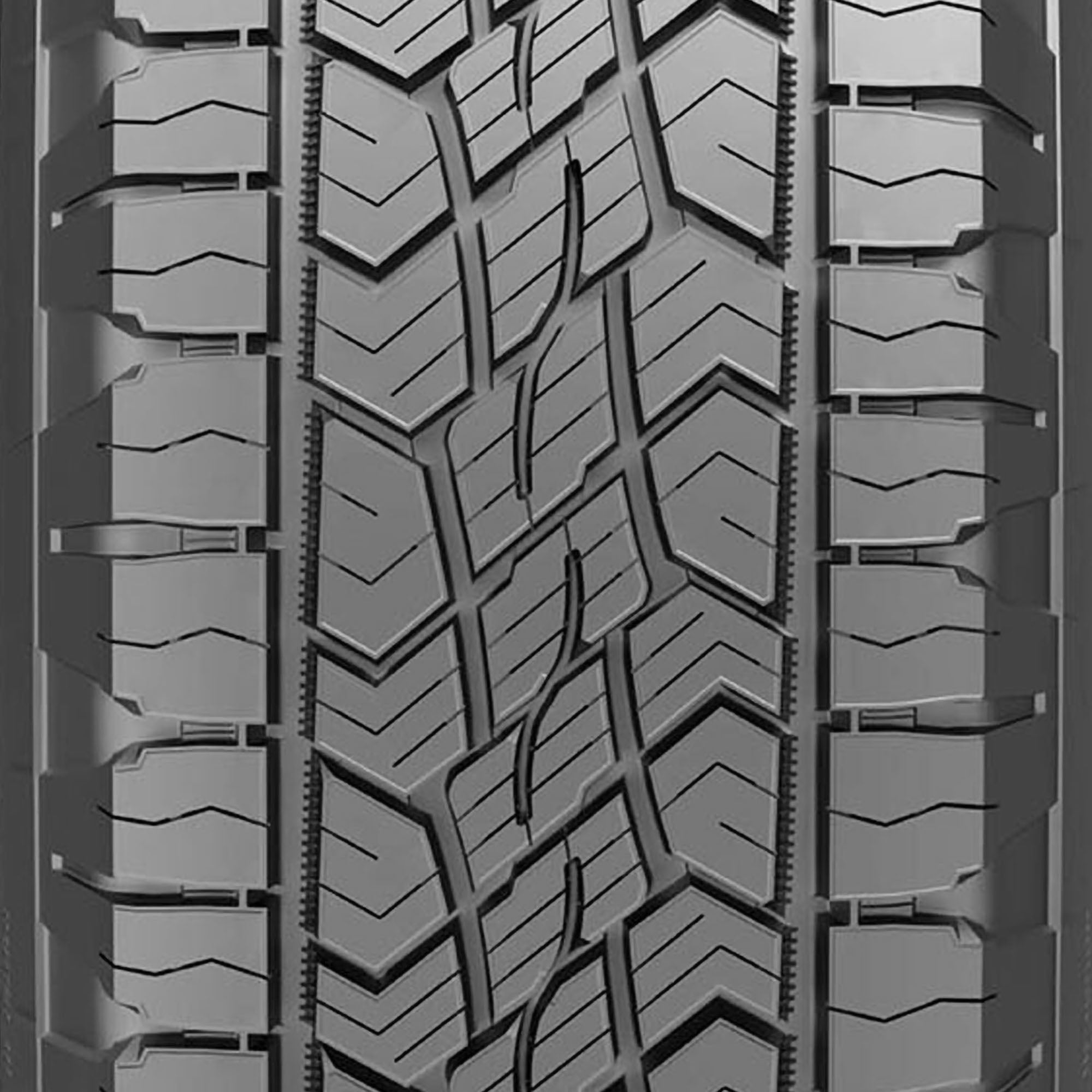 Continental Terrain Contact A/T 265/70R17 121 S Tire Fits: 2014-18 Chevrolet Silverado 1500 WT, 2010-21 GMC Sierra 1500 SLE