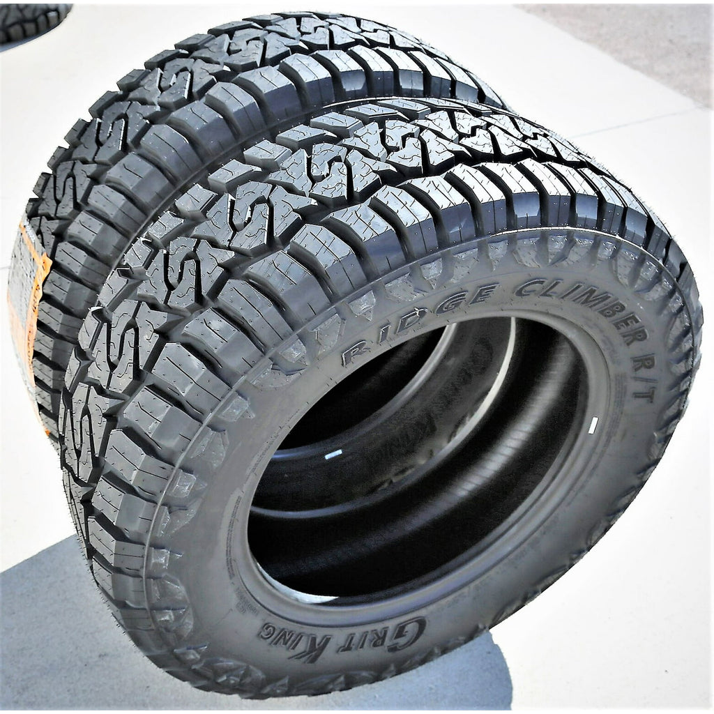 Tire Grit King Ridge Climber R/T LT 275/65R20 Load F 12 Ply RT Rugged Terrain Fits: 2011-22 Ford F-350 Super Duty Lariat