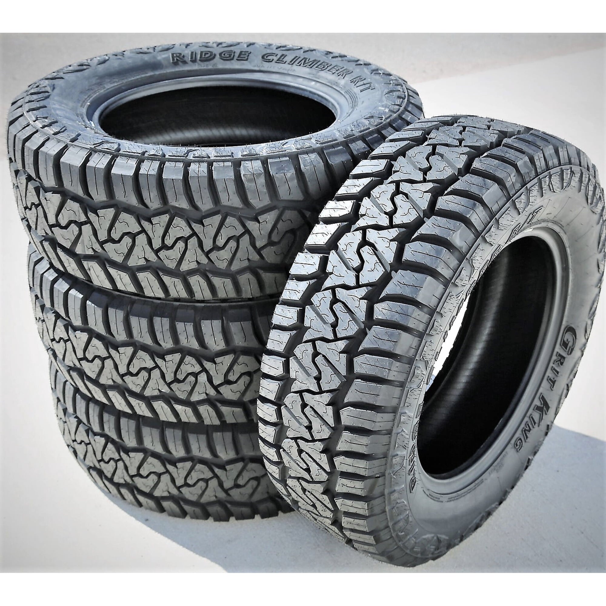 Tire Grit King Ridge Climber R/T LT 275/65R20 Load F 12 Ply RT Rugged Terrain Fits: 2011-22 Ford F-350 Super Duty Lariat