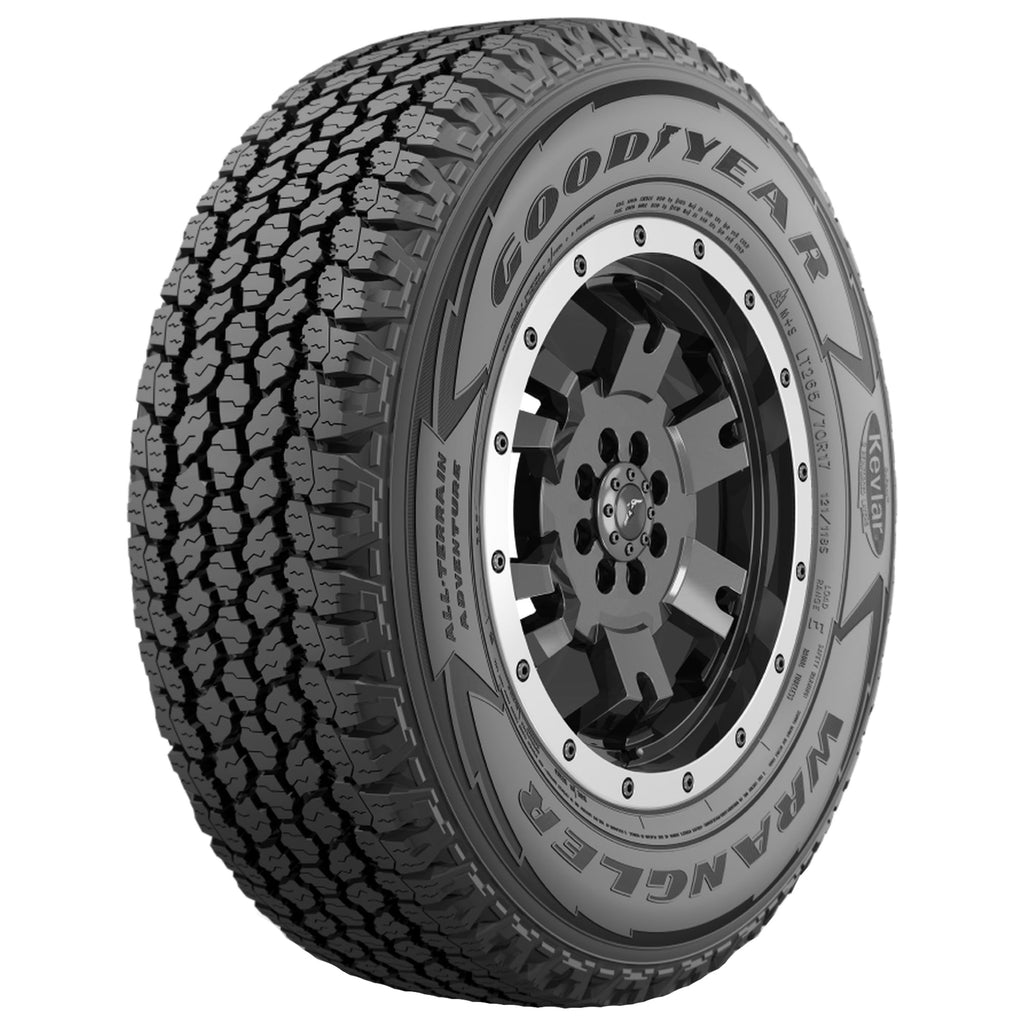 Goodyear Wrangler All-Terrain Adventure with Kevlar All Terrain LT275/70R18 125R E Light Truck Tire