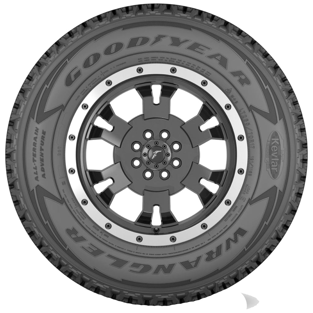 Goodyear Wrangler All-Terrain Adventure with Kevlar All Terrain LT275/70R18 125R E Light Truck Tire