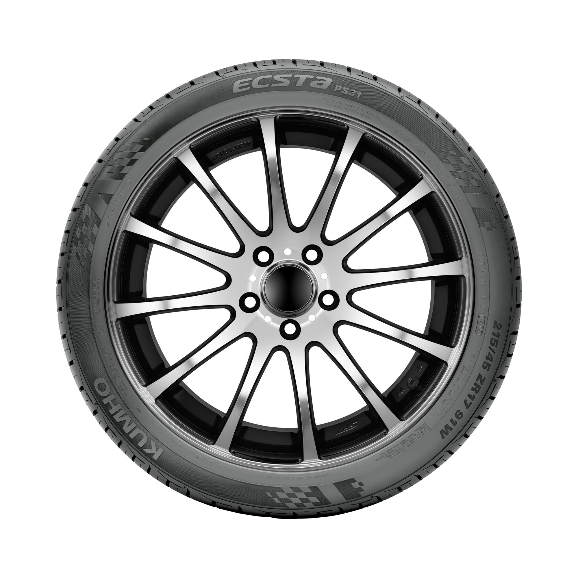 Kumho Tire Kumho Ecsta PS31 UHP Summer 185/55R15 82V Passenger Tire