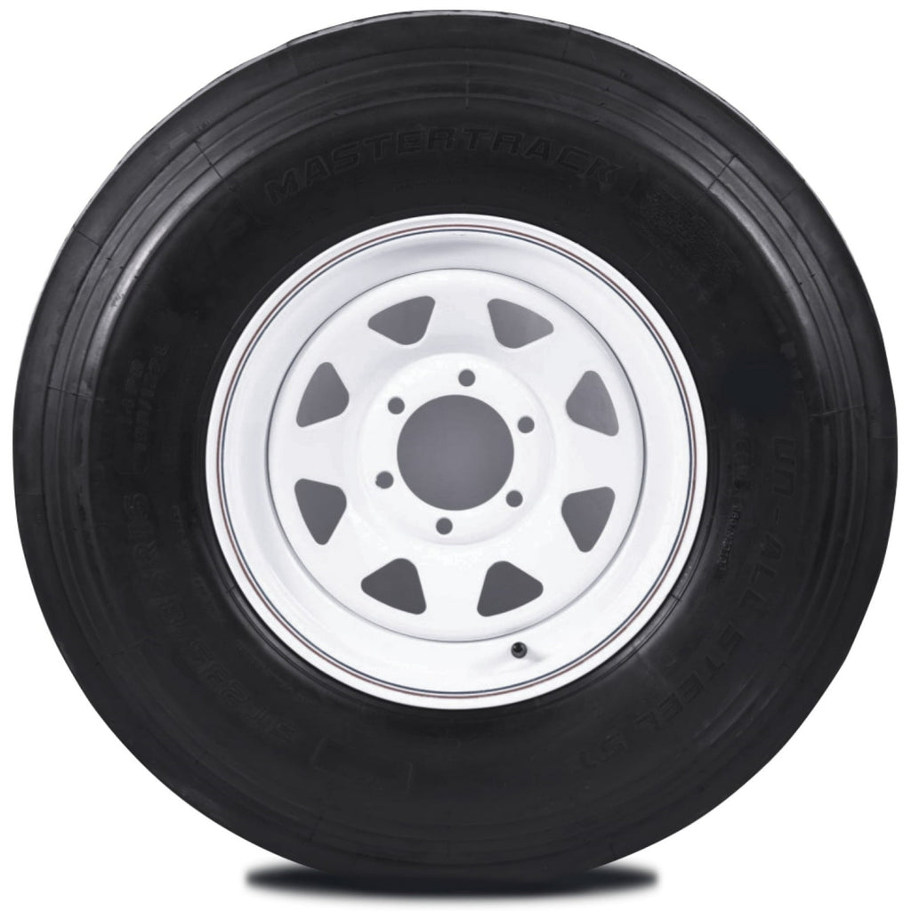 Mastertrack UN ALL STEEL -1 ST225/75R15 12 Ply 121M Load F Radial Trailer Tire - ST 225/75/15 255/75R15 (Tire Only)