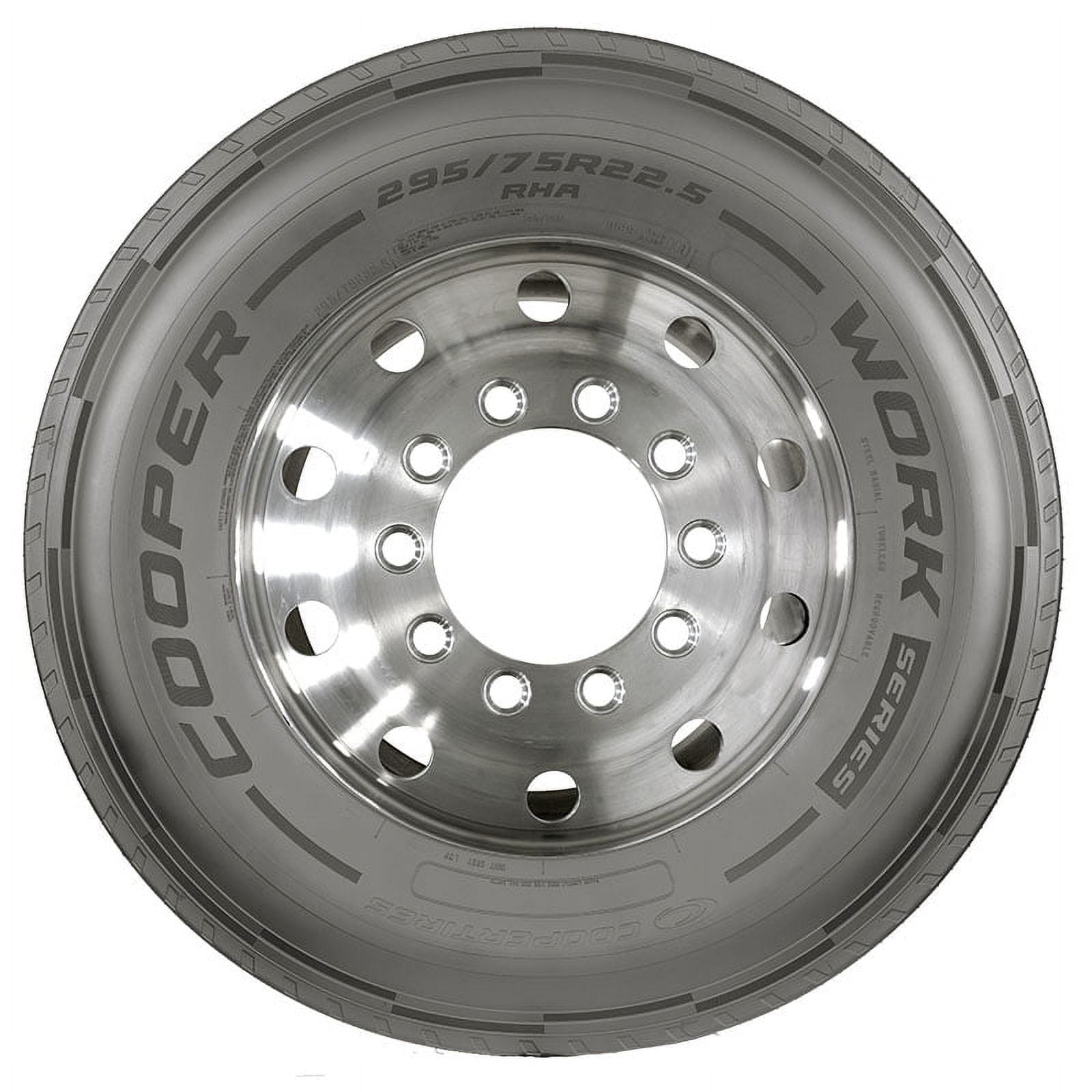 Cooper Work Series RHA 255/70R22.5 140/137L H Commercial Tire