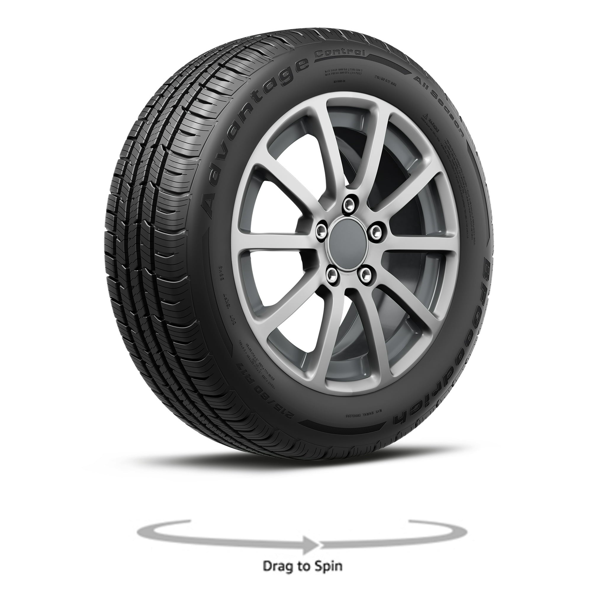 BFGoodrich Advantage Control All-Season 235/55R19 101V Tire