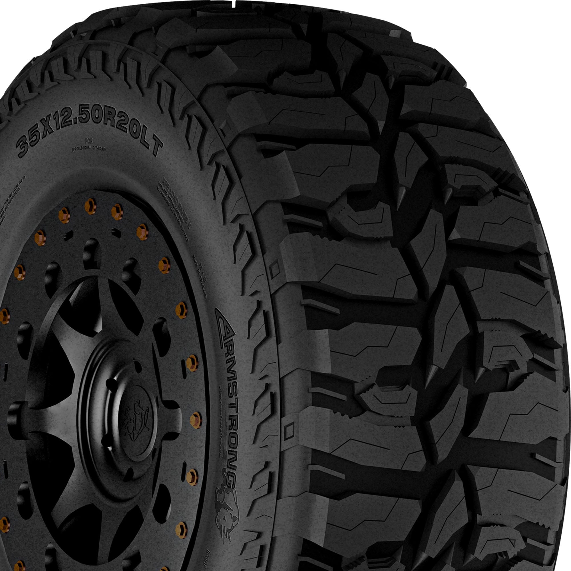 Armstrong Tires Armstrong Desert Dog MT Mud Terrain LT37X12.50R20 126Q E Light Truck Tire