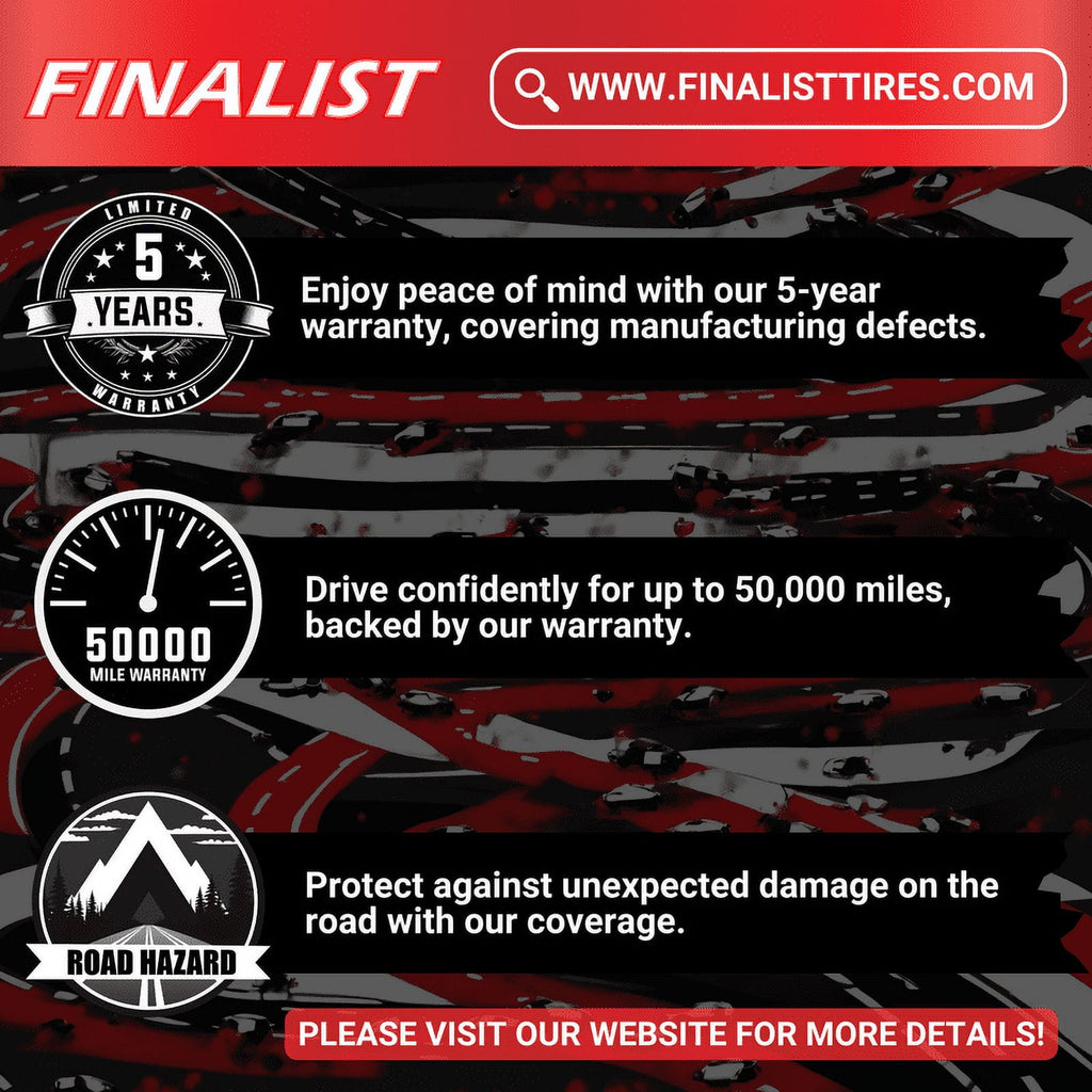 Finalist Terreno A/T LT285/70R17 10 Ply 121R Load Range E SUV Light Truck All Season All Terrain Tire 285/70/17 (Tire Only)