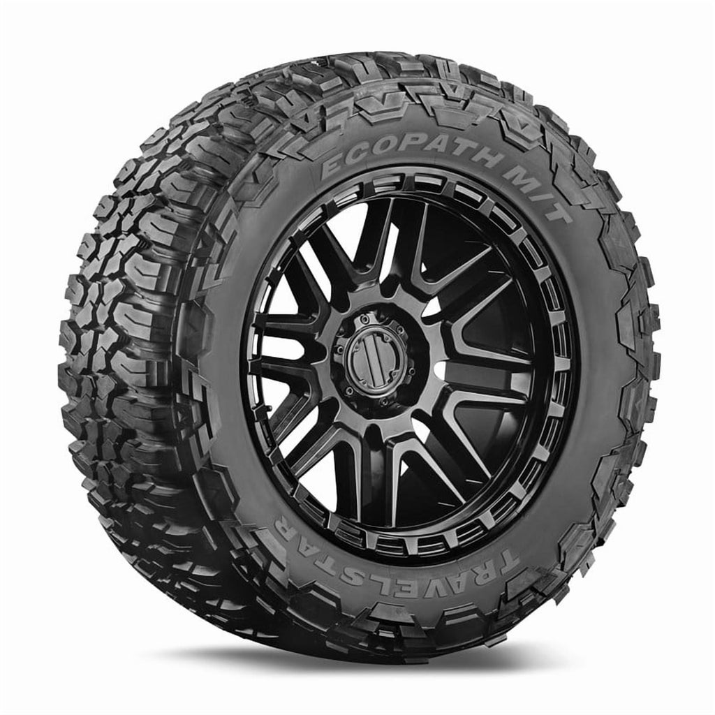 Travelstar EcoPath M/T 35X12.50R18 10 PR Load Range E 123Q SUV Light Truck Mud Terrain Tire 35/12.50/18(Tire Only)