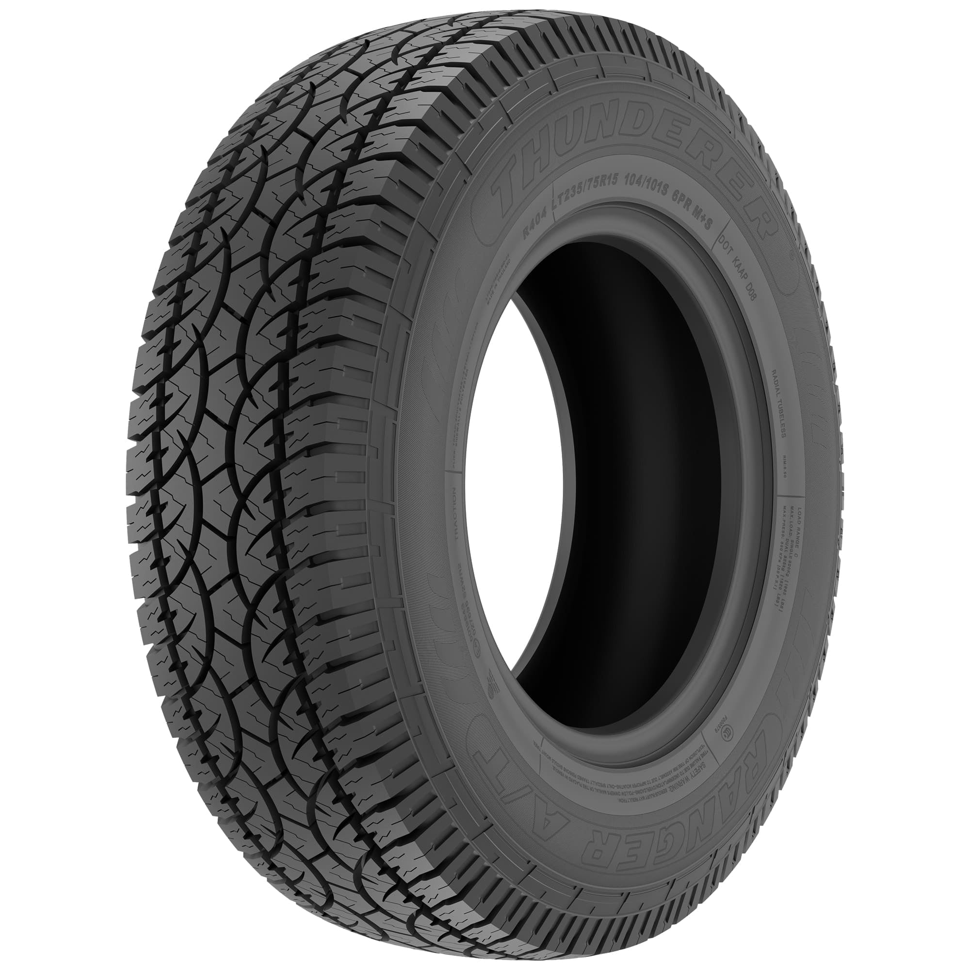 Thunderer Ranger A/T R404 All Terrain LT35X12.50R17 121S E Light Truck Tire