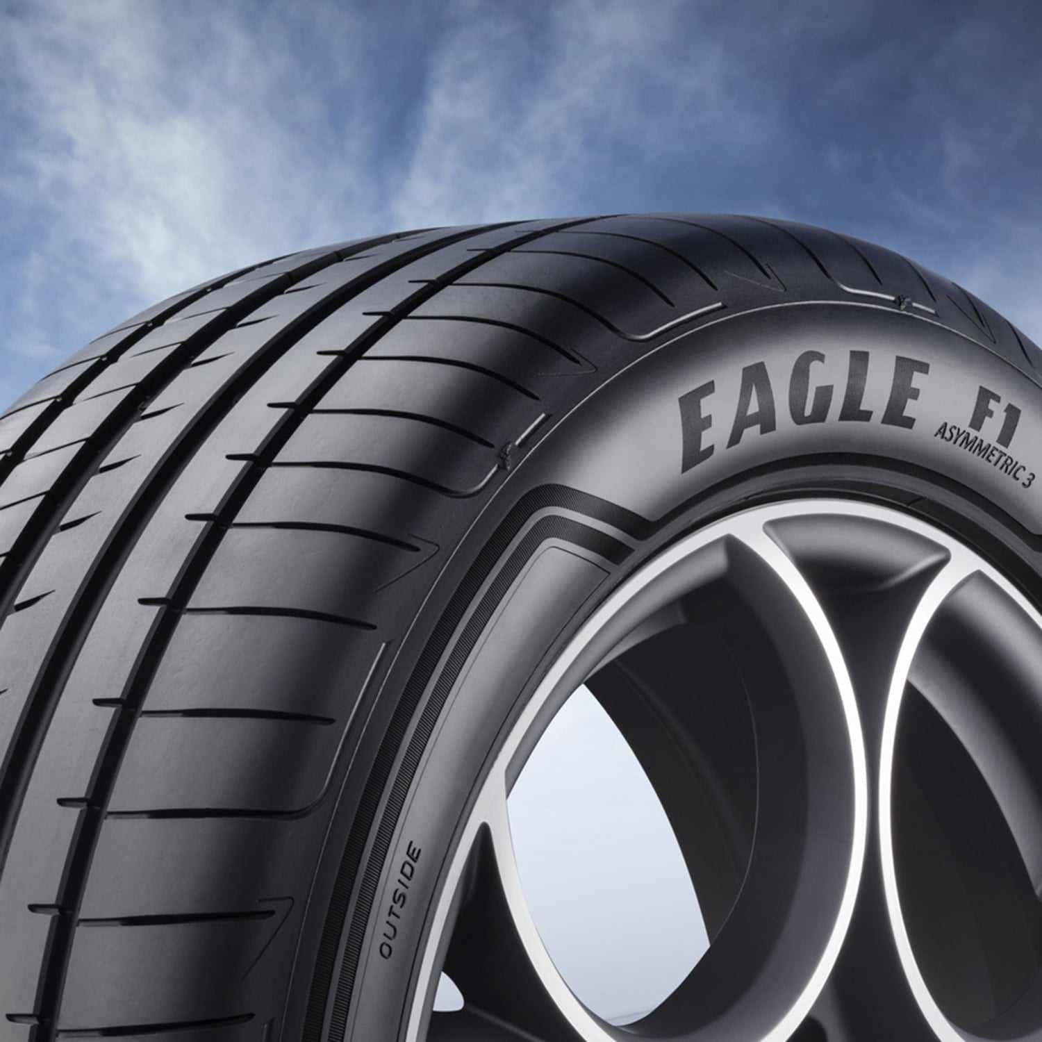 Goodyear Eagle F1 Asymmetric 3 Rof 245/40ZR20 95Y All-Season Tire