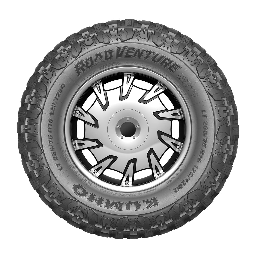 Kumho Tire Kumho Road Venture MT71 Mud Terrain LT35X12.5R17 121Q E Light Truck Tire