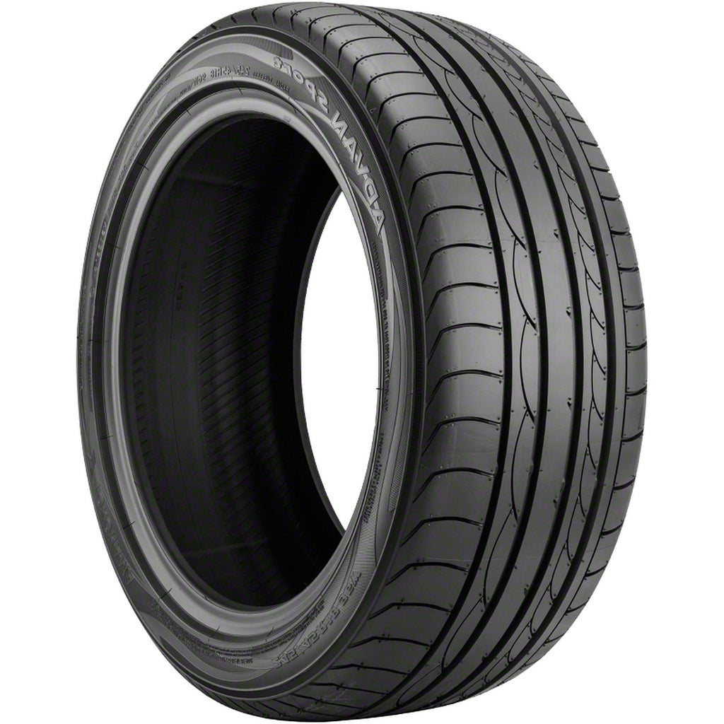 Yokohama ADVAN Sport V103 245/45R18 96W Passenger Tire Fits: 2016-23 Chevrolet Malibu LT, 2017-19 Mercedes-Benz E300 4Matic