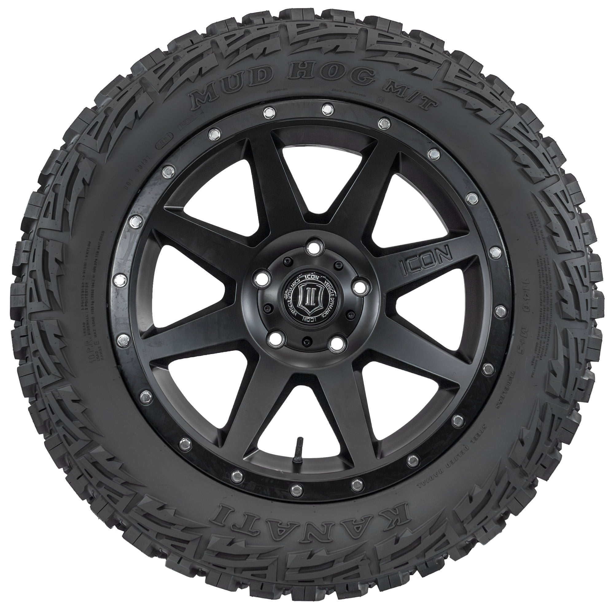 Kanati Tires Kanati Mud Hog M/T 37X13.50R22LT 123Q Mud Terrain Tire (Tire Only)