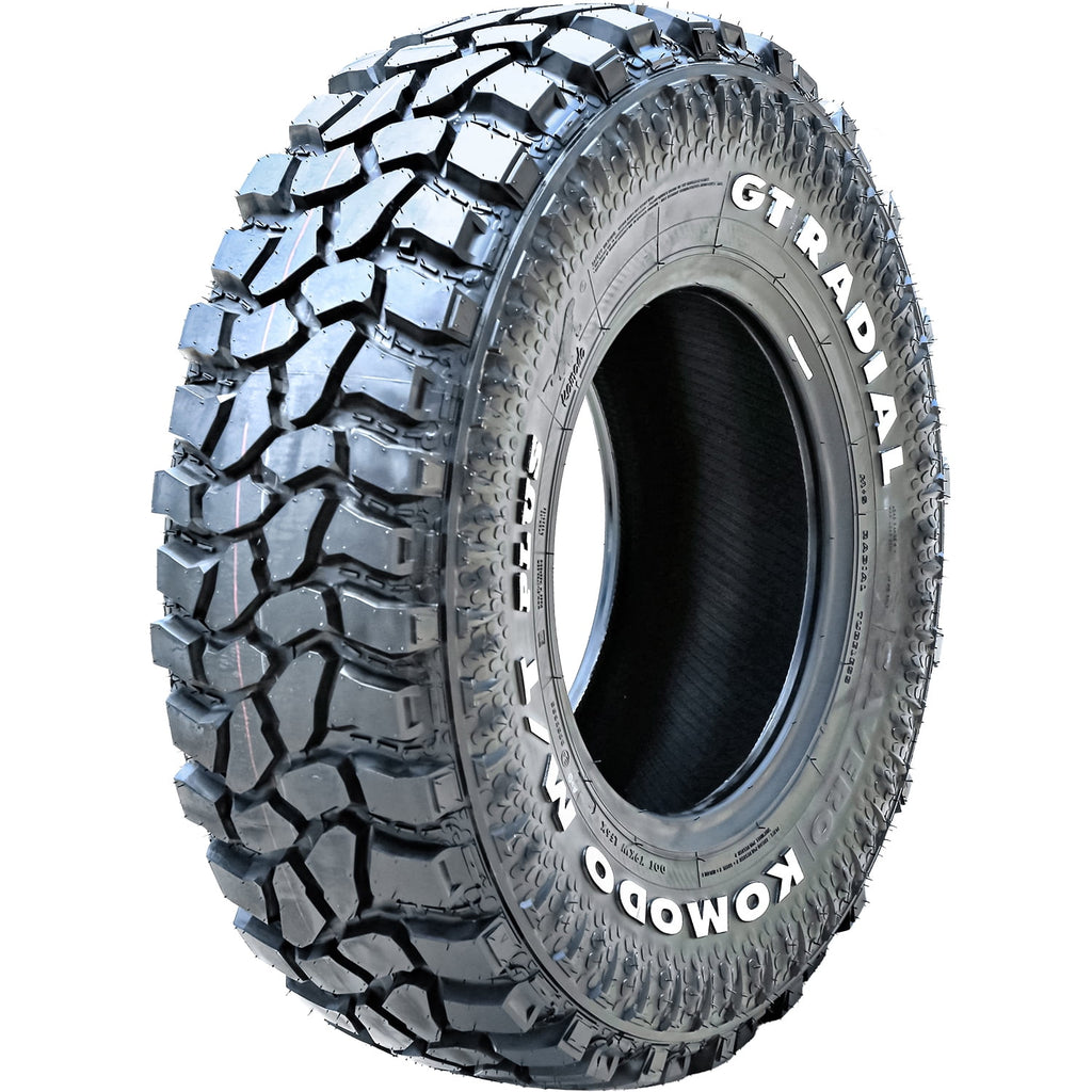 GT Radial Savero Komodo M/T Plus 33X12.50R15 108Q C 6 Ply mud Light Truck Tire