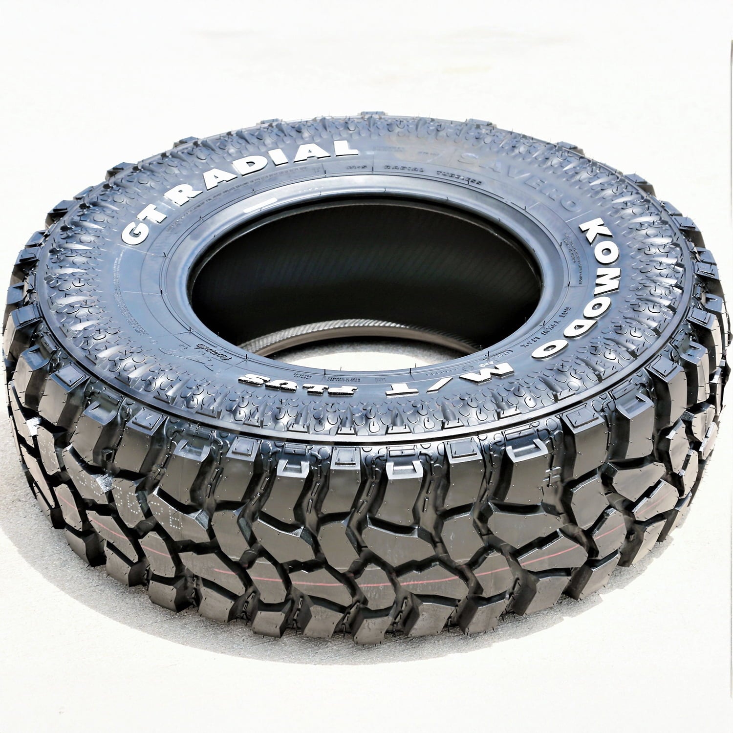 GT Radial Savero Komodo M/T Plus 33X12.50R15 108Q C 6 Ply mud Light Truck Tire