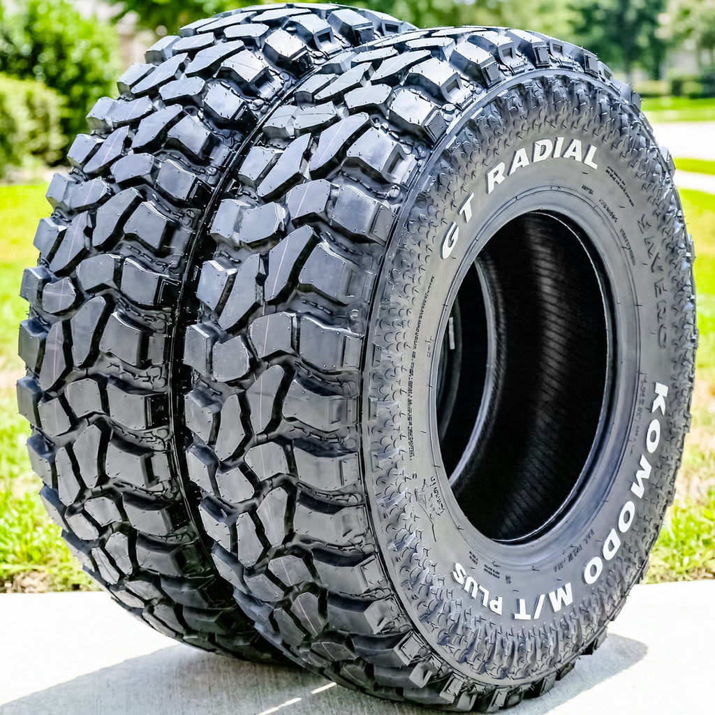 GT Radial Savero Komodo M/T Plus 33X12.50R15 108Q C 6 Ply mud Light Truck Tire