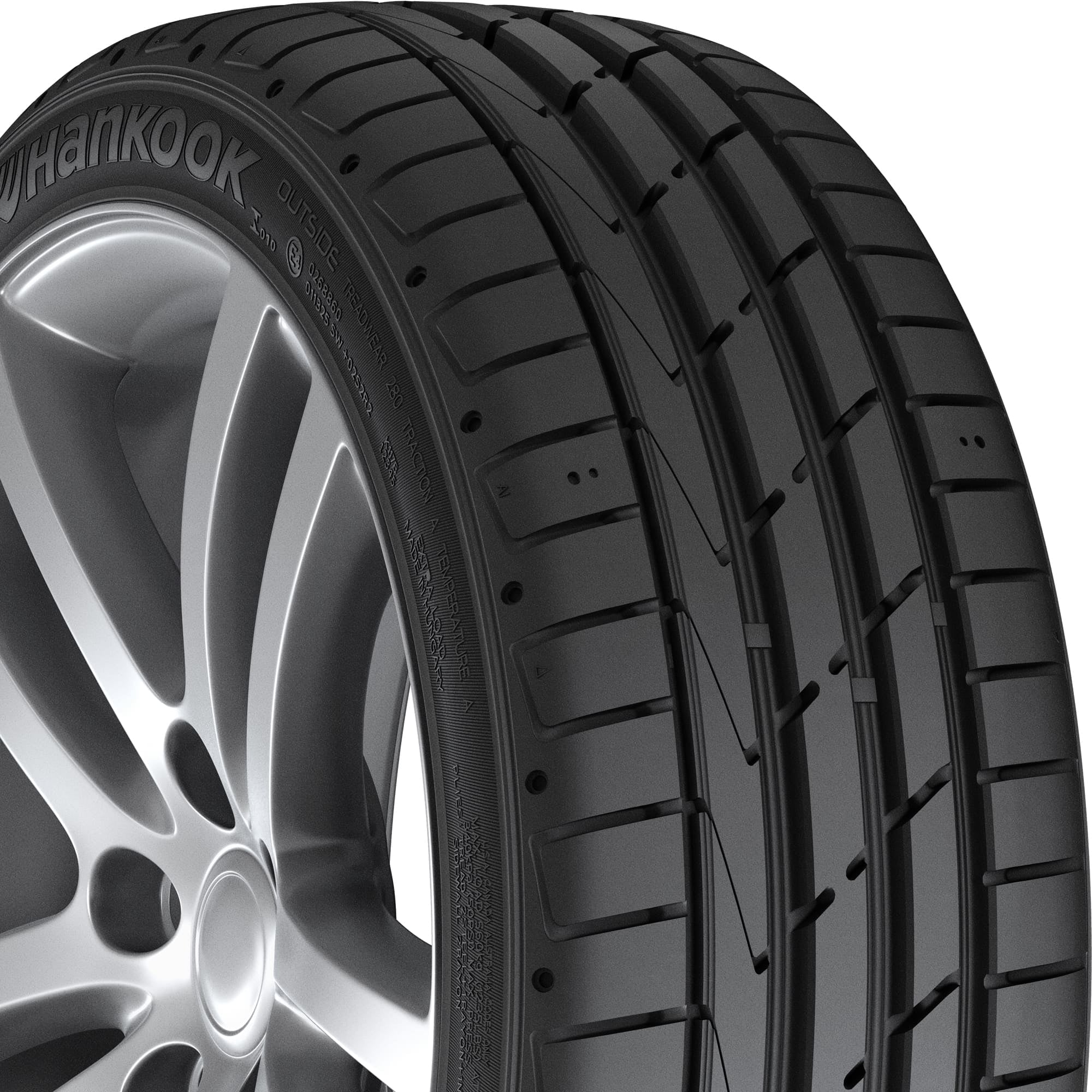 Hankook Ventus S1 evo2 (K117) UHP Summer 245/40R18 93Y Passenger Tire